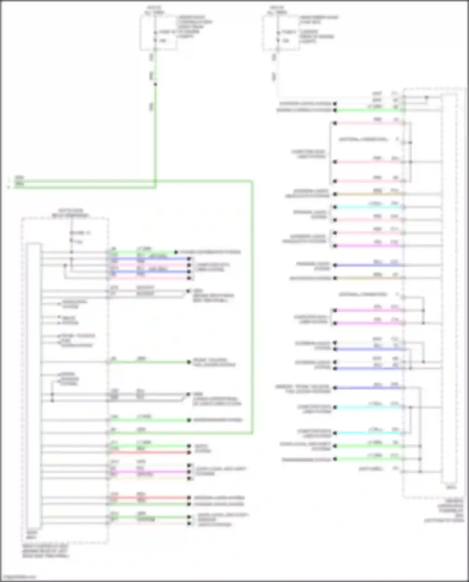 Wiring diagram blk for Acura MDX III facelift (2015-2016) (62 of 143)