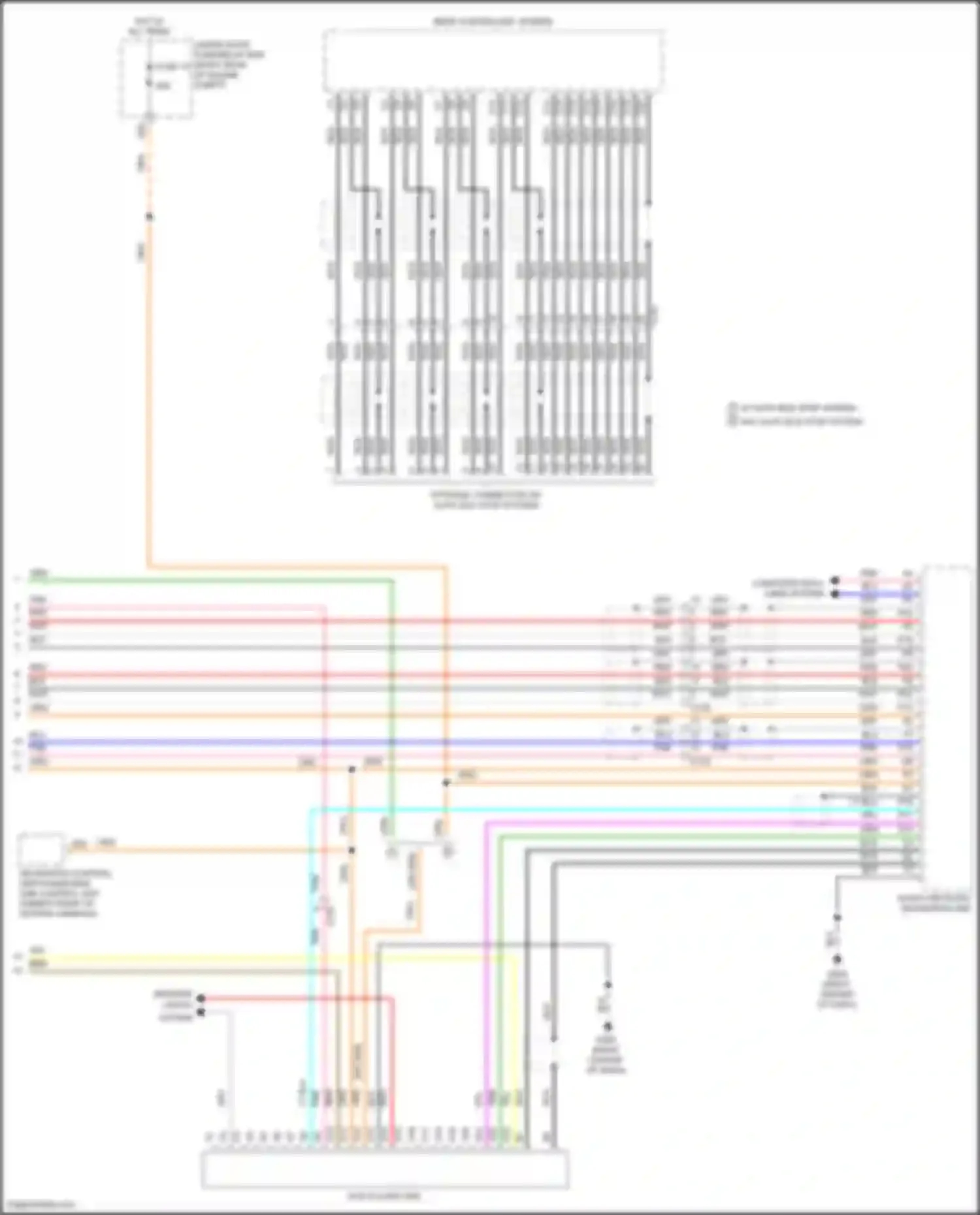 Wiring diagram blu for Acura MDX III facelift (2015-2016) (80 of 143)