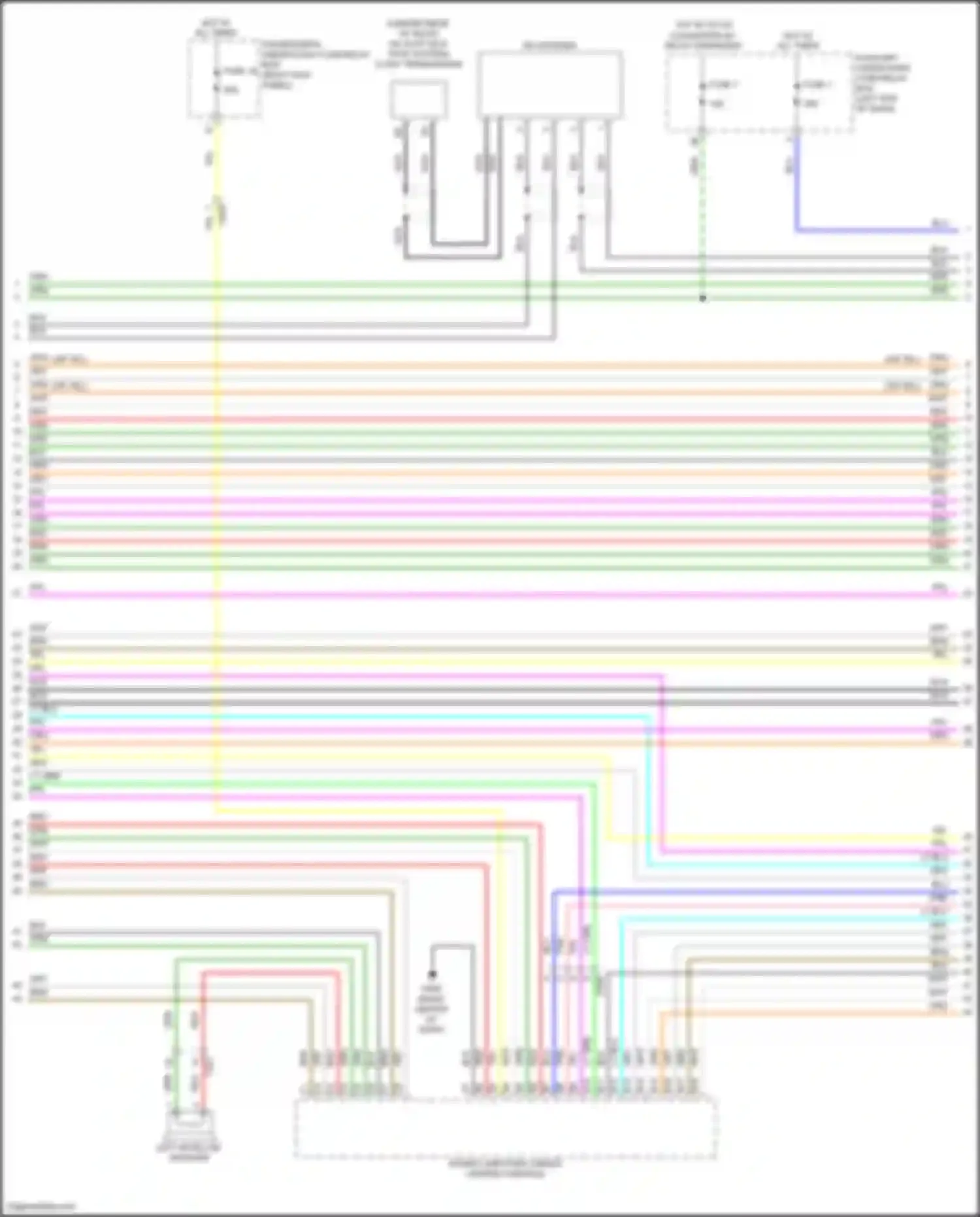 Wiring diagram brn for Acura MDX III facelift (2015-2016) (25 of 137)
