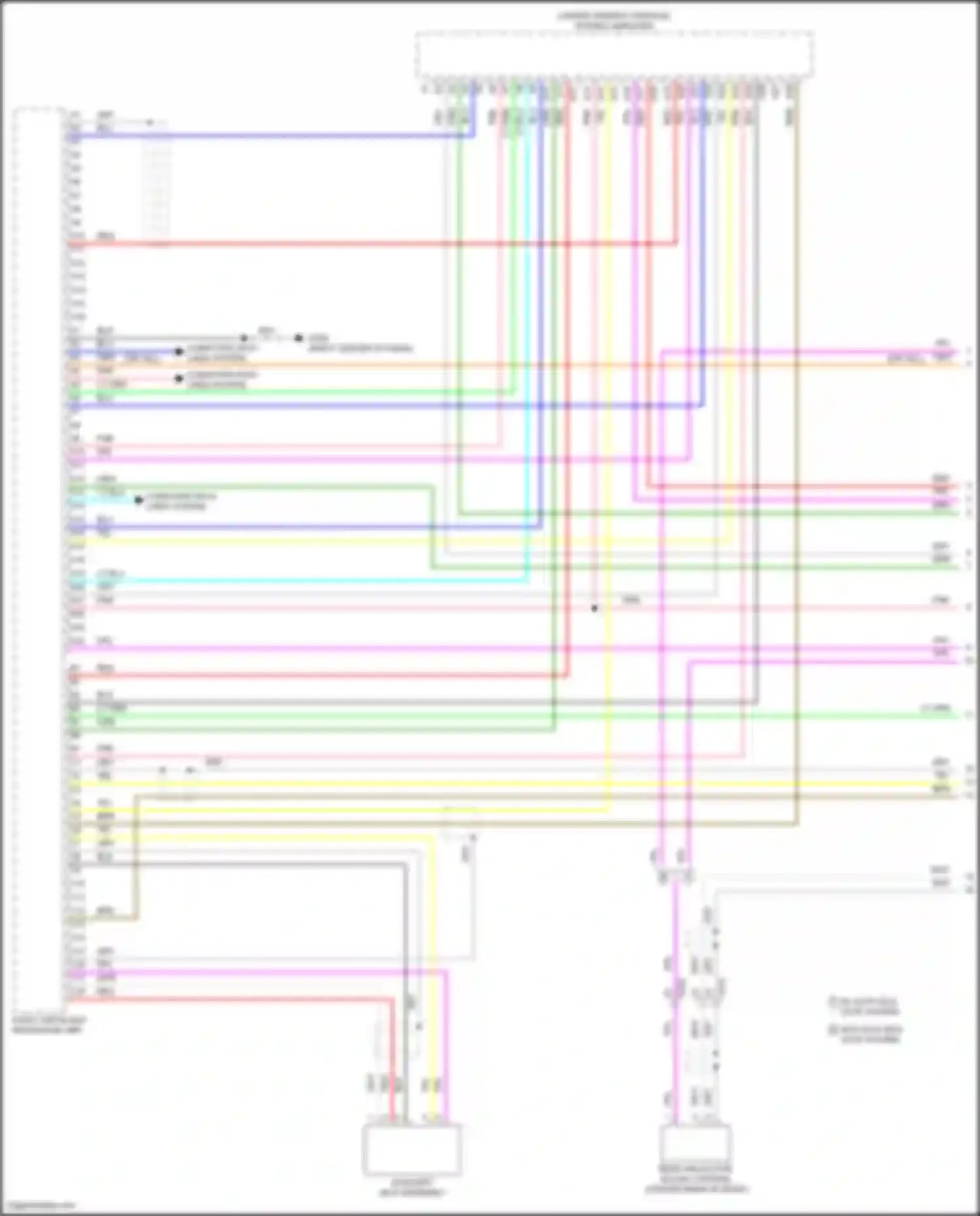 Wiring diagram computer data lines system for Acura MDX III facelift (2015-2016) (45 of 90)