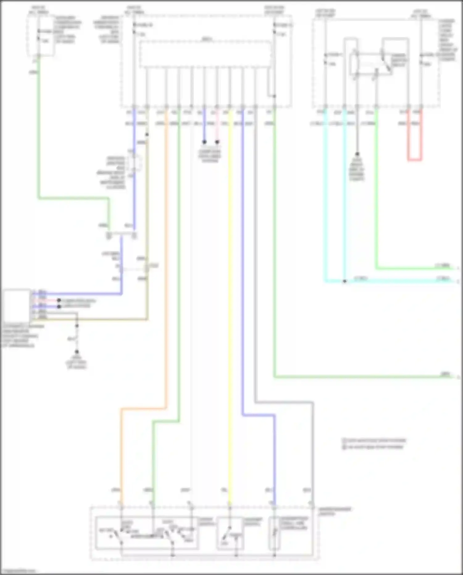 Wiring diagram computer data lines system for Acura MDX III facelift (2015-2016) (73 of 90)