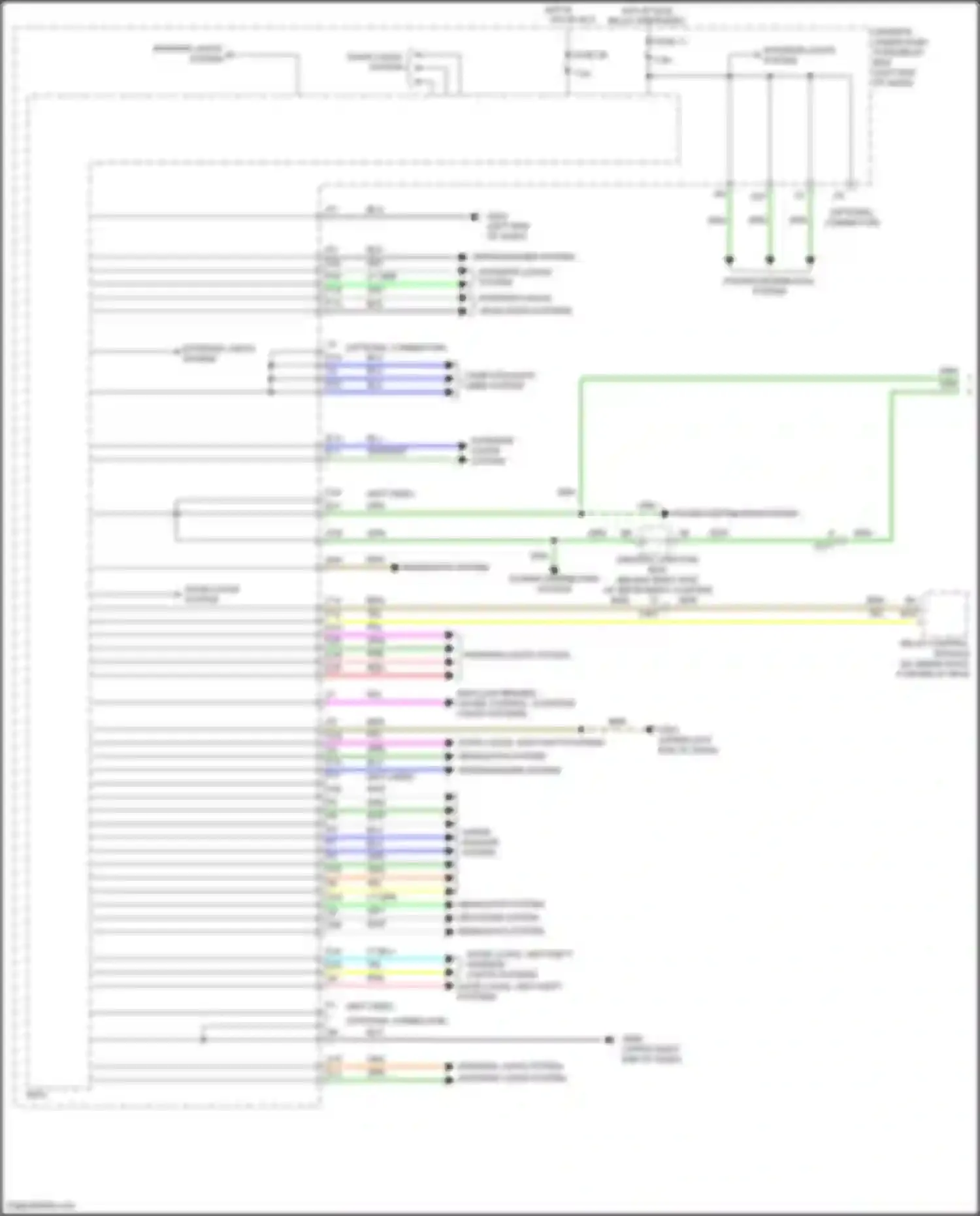 Wiring diagram computer data lines system for Acura MDX III facelift (2015-2016) (41 of 90)