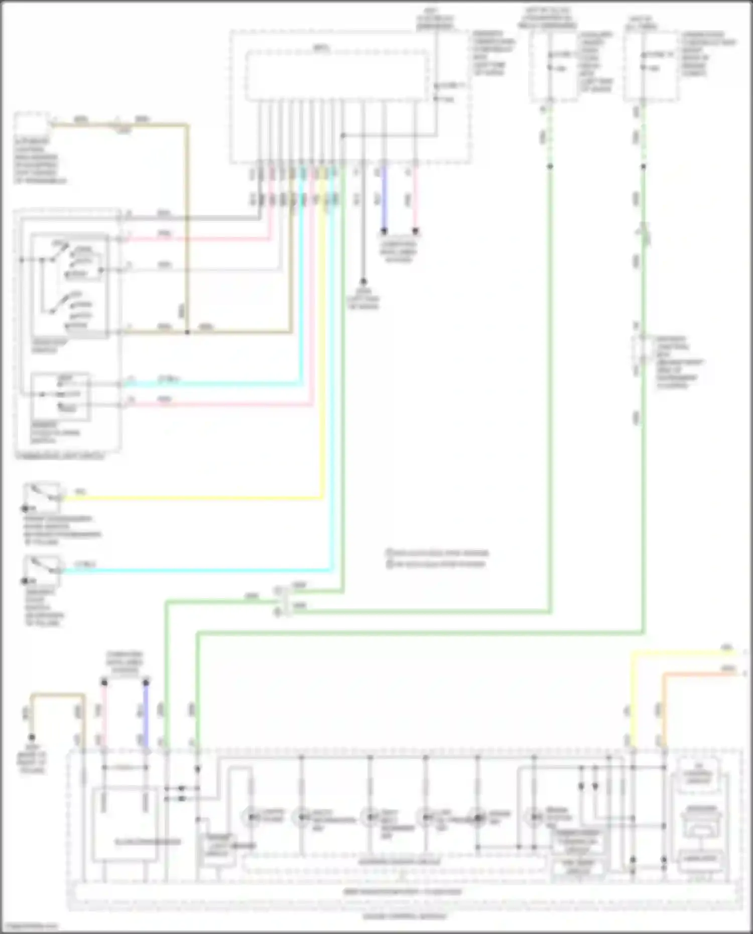 Wiring diagram fuse 16 for Acura MDX III facelift (2015-2016) (12 of 29)