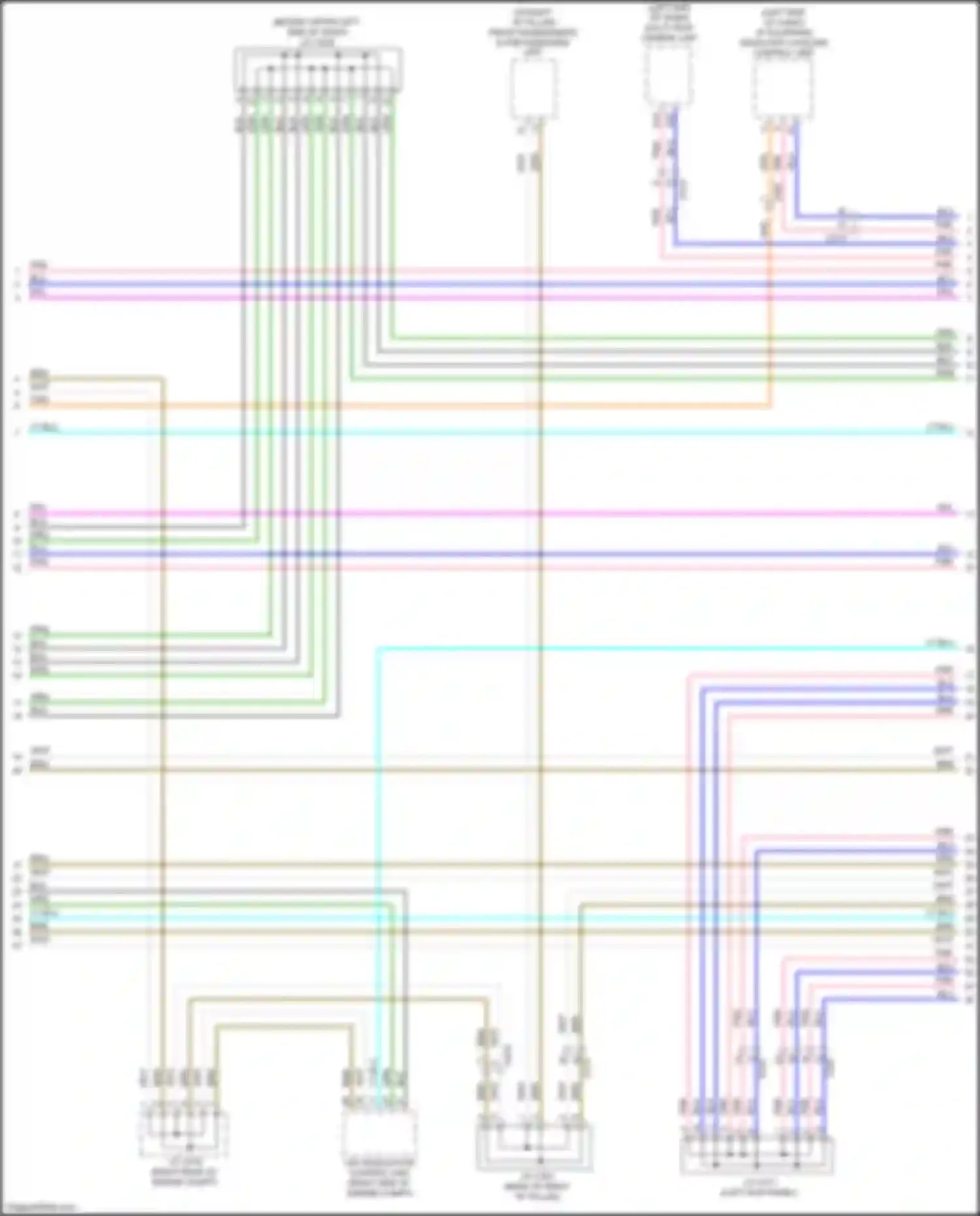 Wiring diagram grn for Acura MDX III facelift (2015-2016) (135 of 141)