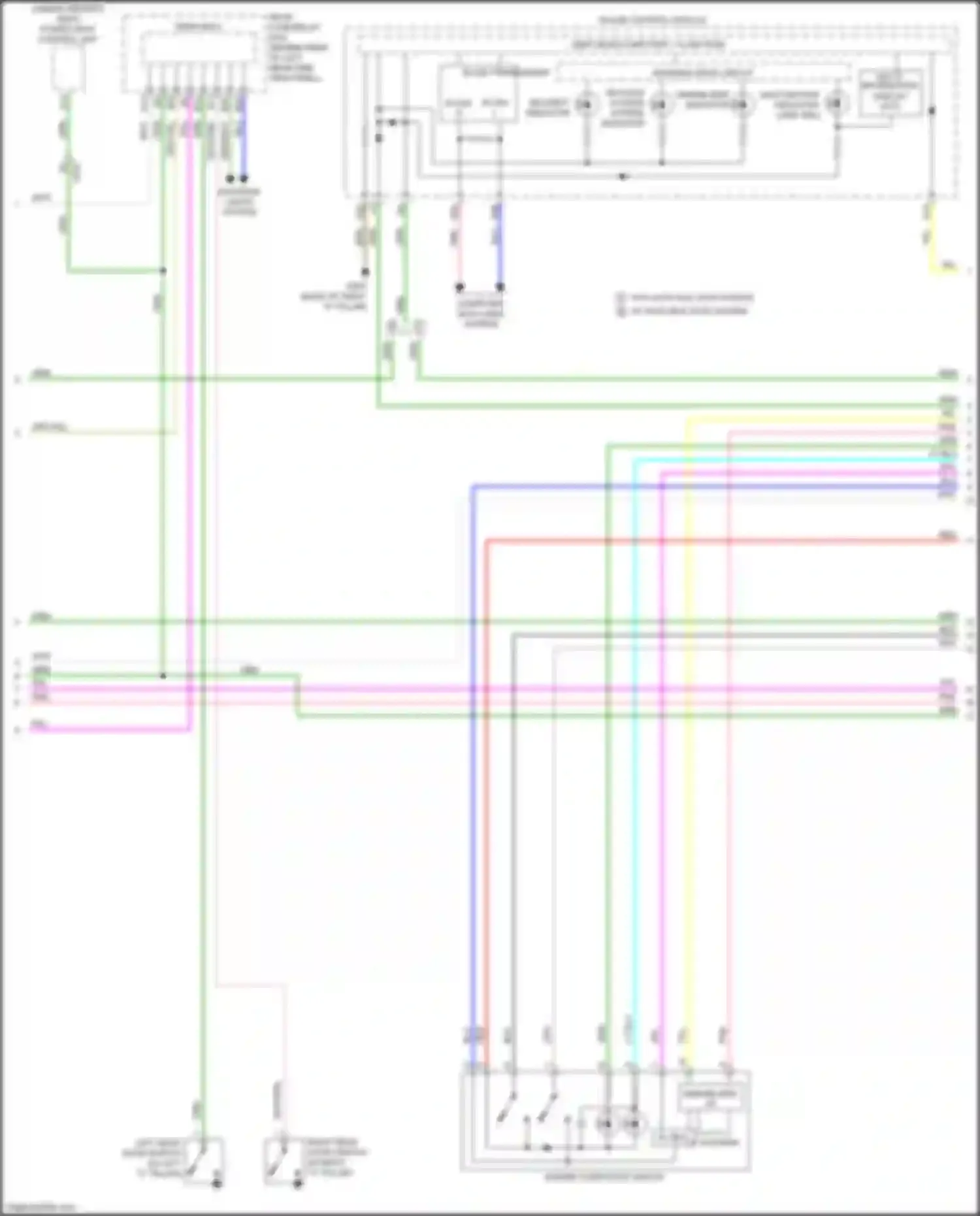 Wiring diagram grn for Acura MDX III facelift (2015-2016) (82 of 141)