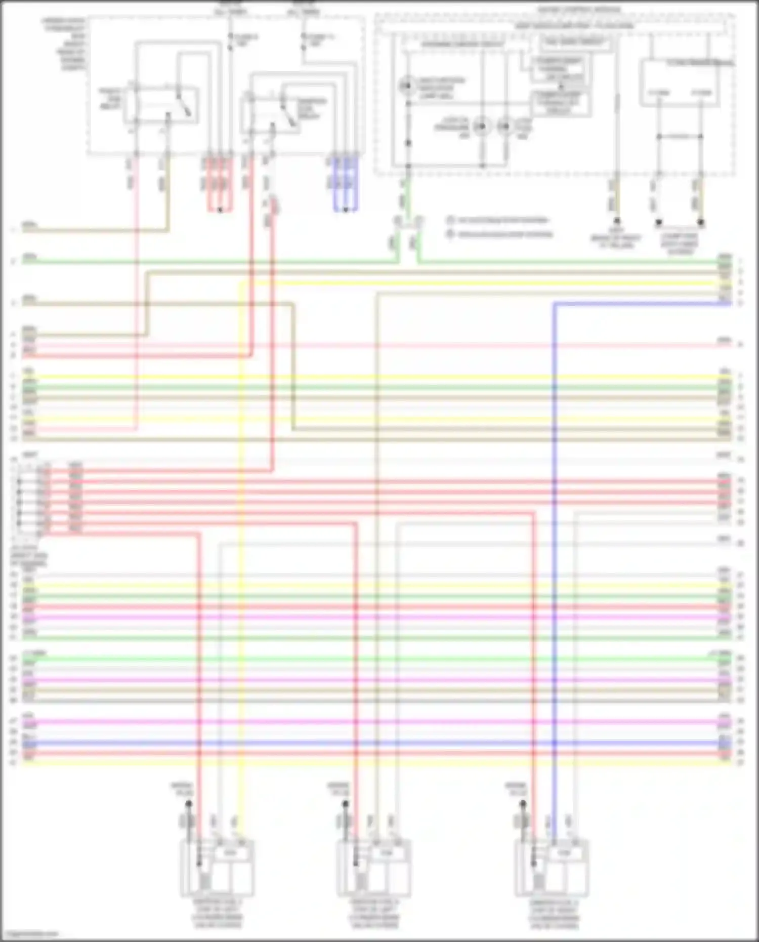 Wiring diagram hot at all times for Acura MDX III facelift (2015-2016) (76 of 76)