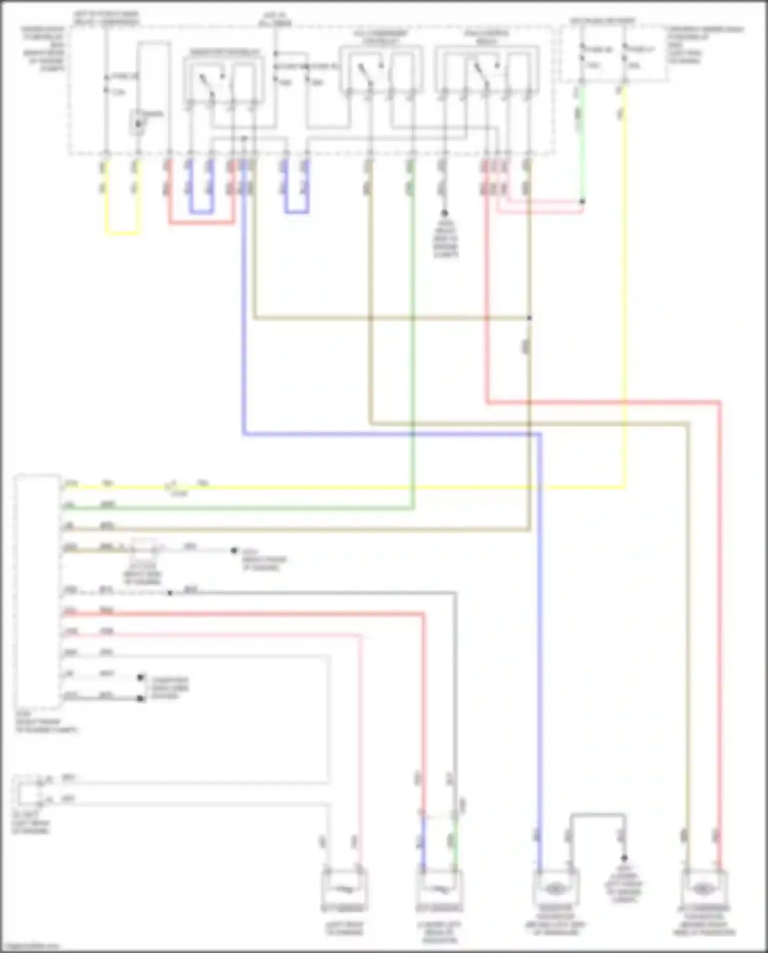 Wiring diagram hot in on or start for Acura MDX III facelift (2015-2016) (4 of 19)