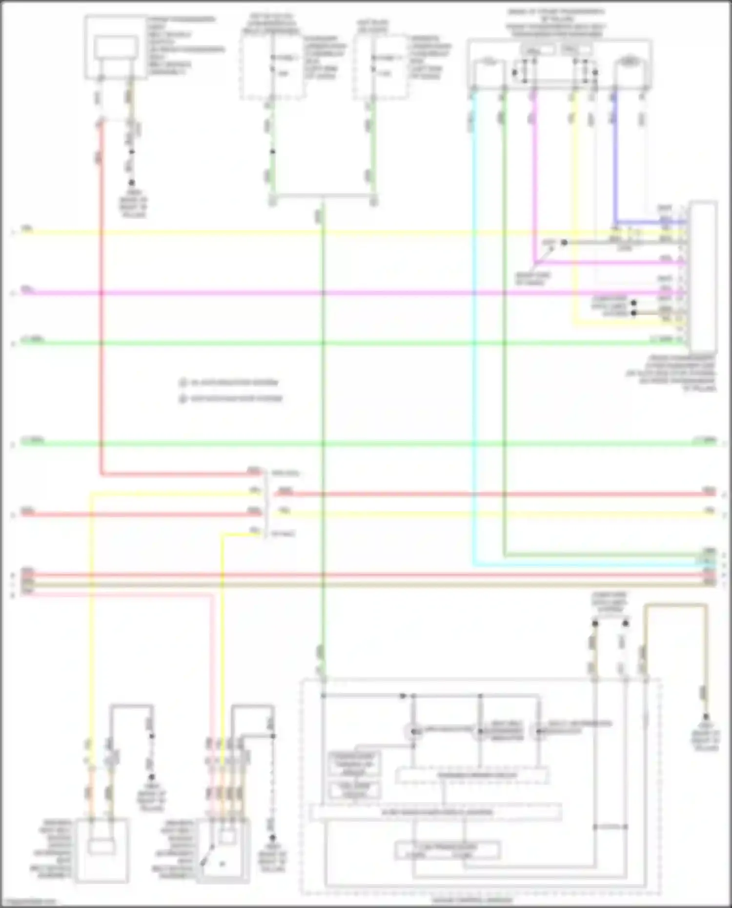 Wiring diagram hot w/ dc-dc for Acura MDX III facelift (2015-2016) (10 of 18)