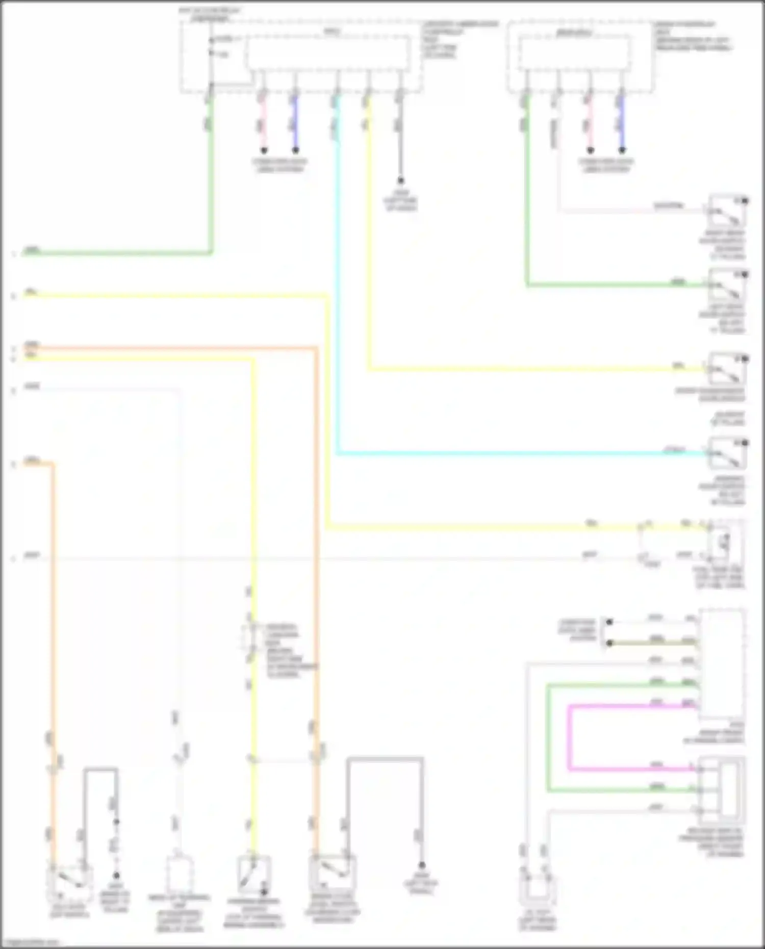 Wiring diagram lt blu for Acura MDX III facelift (2015-2016) (36 of 112)