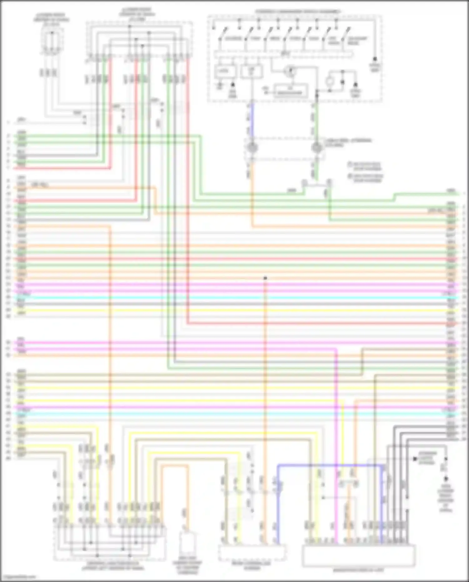 Wiring diagram org/ for Acura MDX III facelift (2015-2016) (34 of 114)