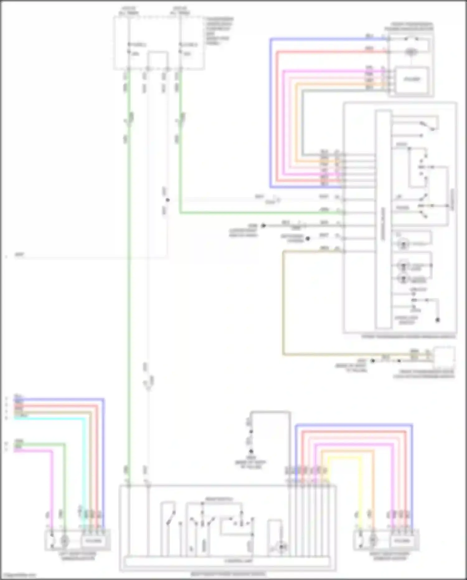 Wiring diagram pnk for Acura MDX III facelift (2015-2016) (18 of 120)