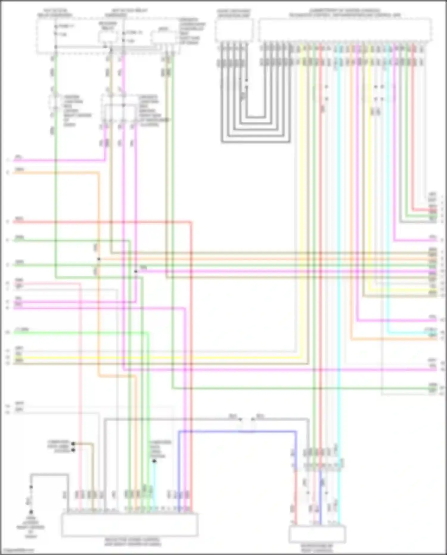 Wiring diagram wht for Acura MDX III facelift (2015-2016) (68 of 132)