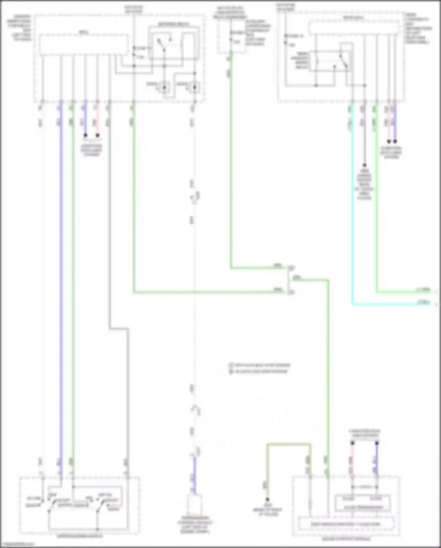 Wiring diagram wip int for Acura MDX III facelift (2015-2016) (1 of 1)