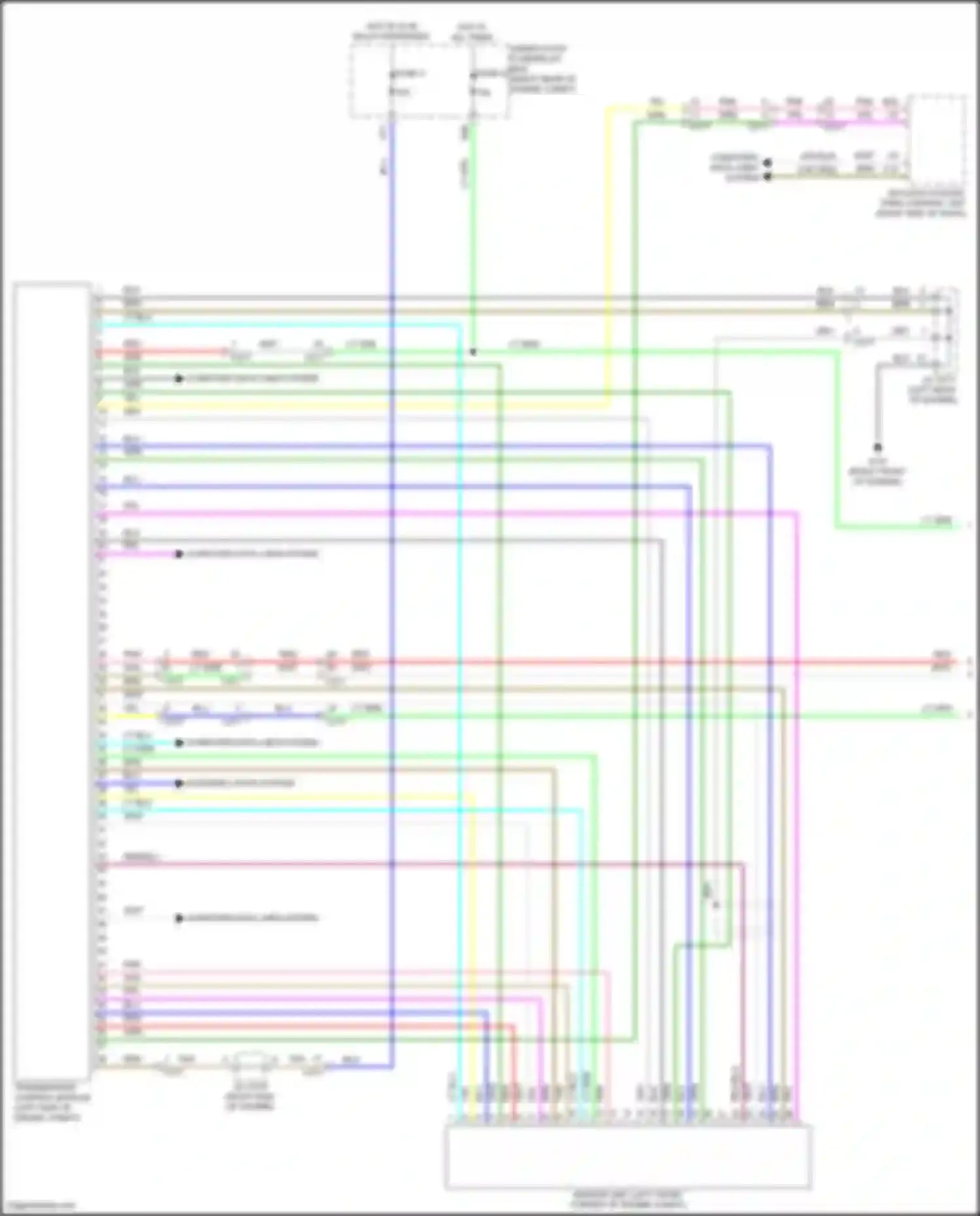 Wiring diagram yel for Acura MDX III facelift (2015-2016) (83 of 120)