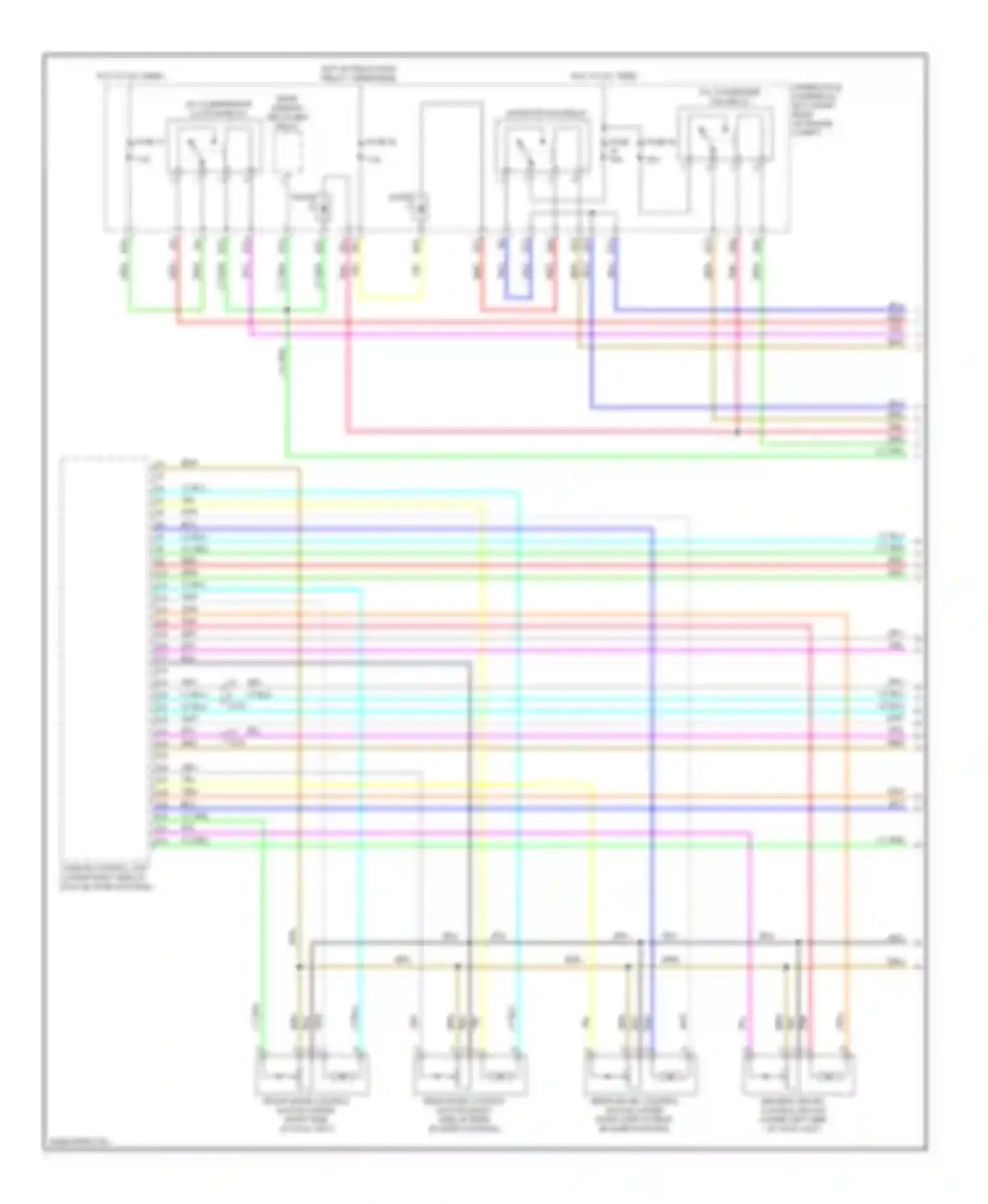 MDX Acura III (2013-2015): Automatic a/c circuit (1 of 5)