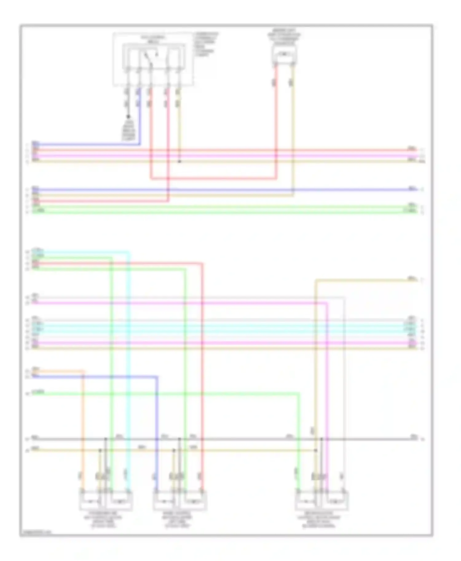 MDX Acura III (2013-2015): Automatic a/c circuit (2 of 5)