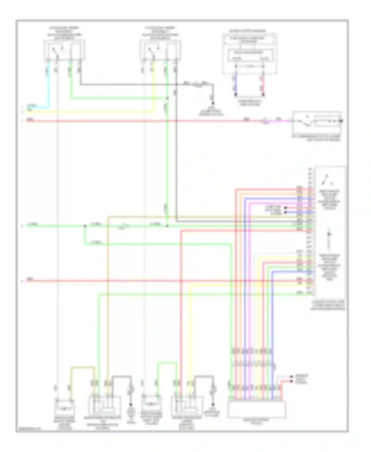 MDX Acura III (2013-2015): Automatic a/c circuit (5 of 5)
