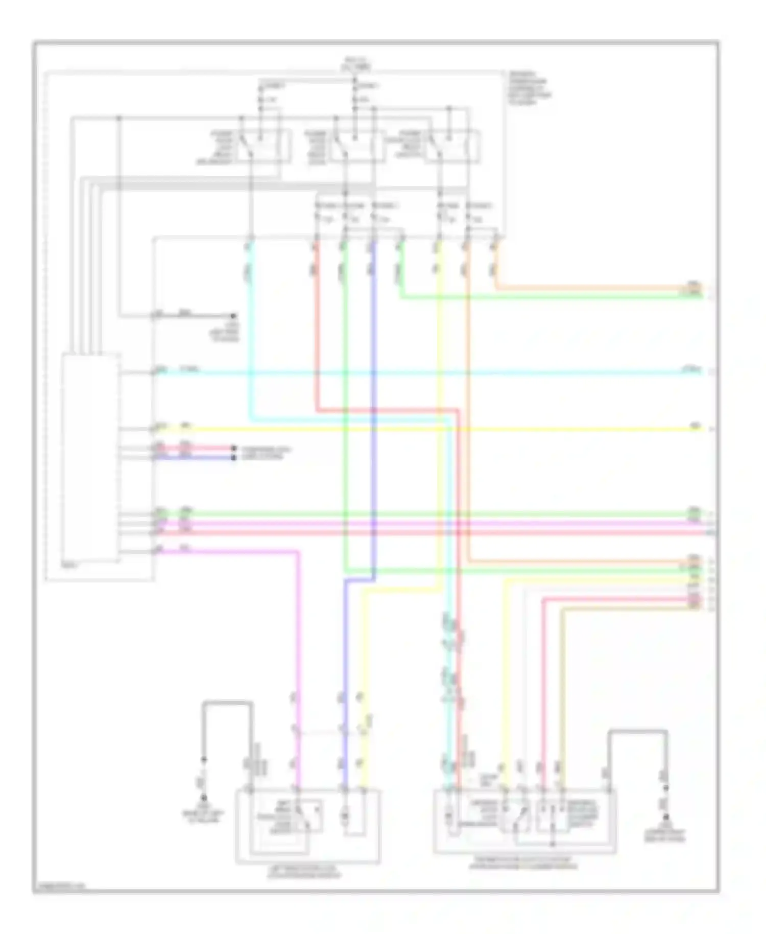 MDX Acura III (2013-2015): Anti-theft circuit (1 of 6)