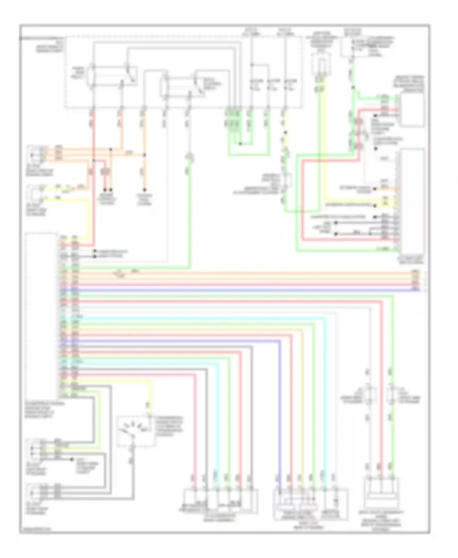 MDX Acura III (2013-2015): Adaptive cruise control circuit (1 of 2)