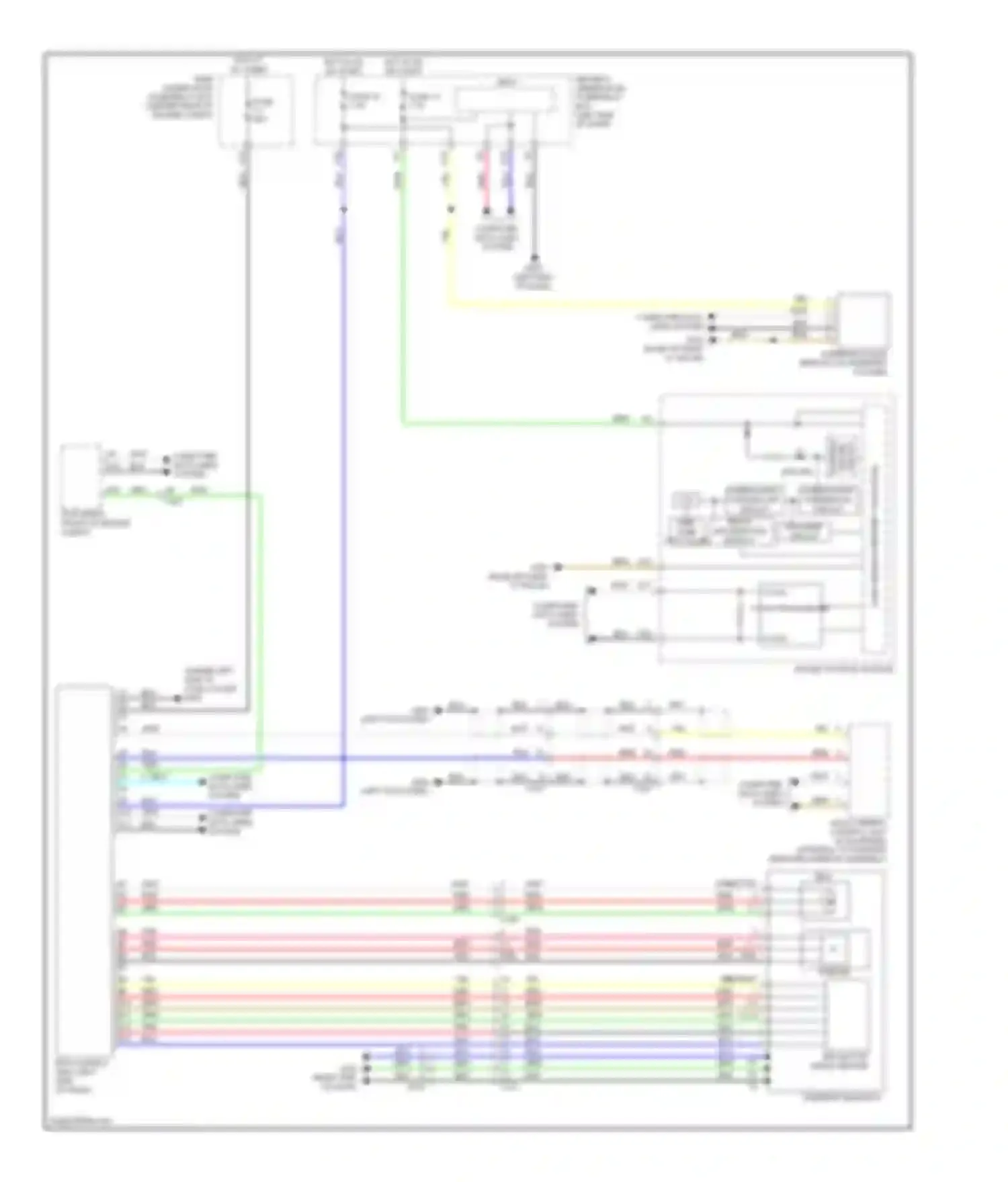 MDX Acura III (2013-2015): Electronic power steering circuit