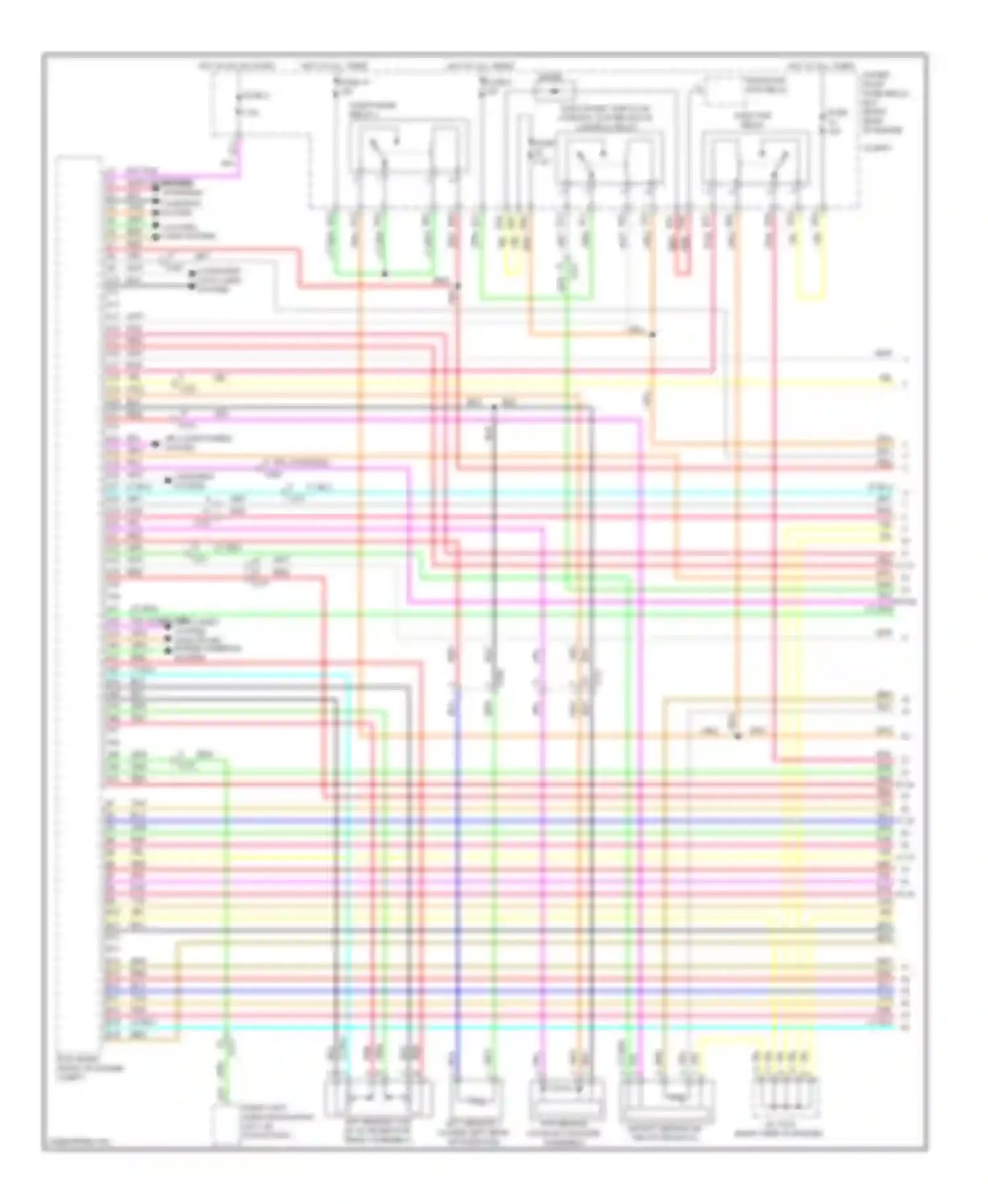 MDX Acura III (2013-2015): Wiring diagram engine performance 3.7l (1 of 9)