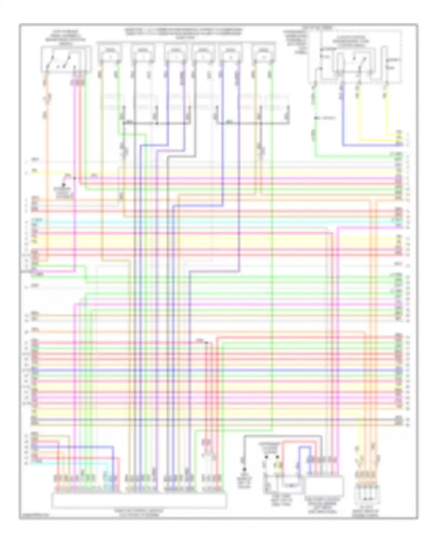MDX Acura III (2013-2015): Wiring diagram engine performance 3.7l (2 of 9)
