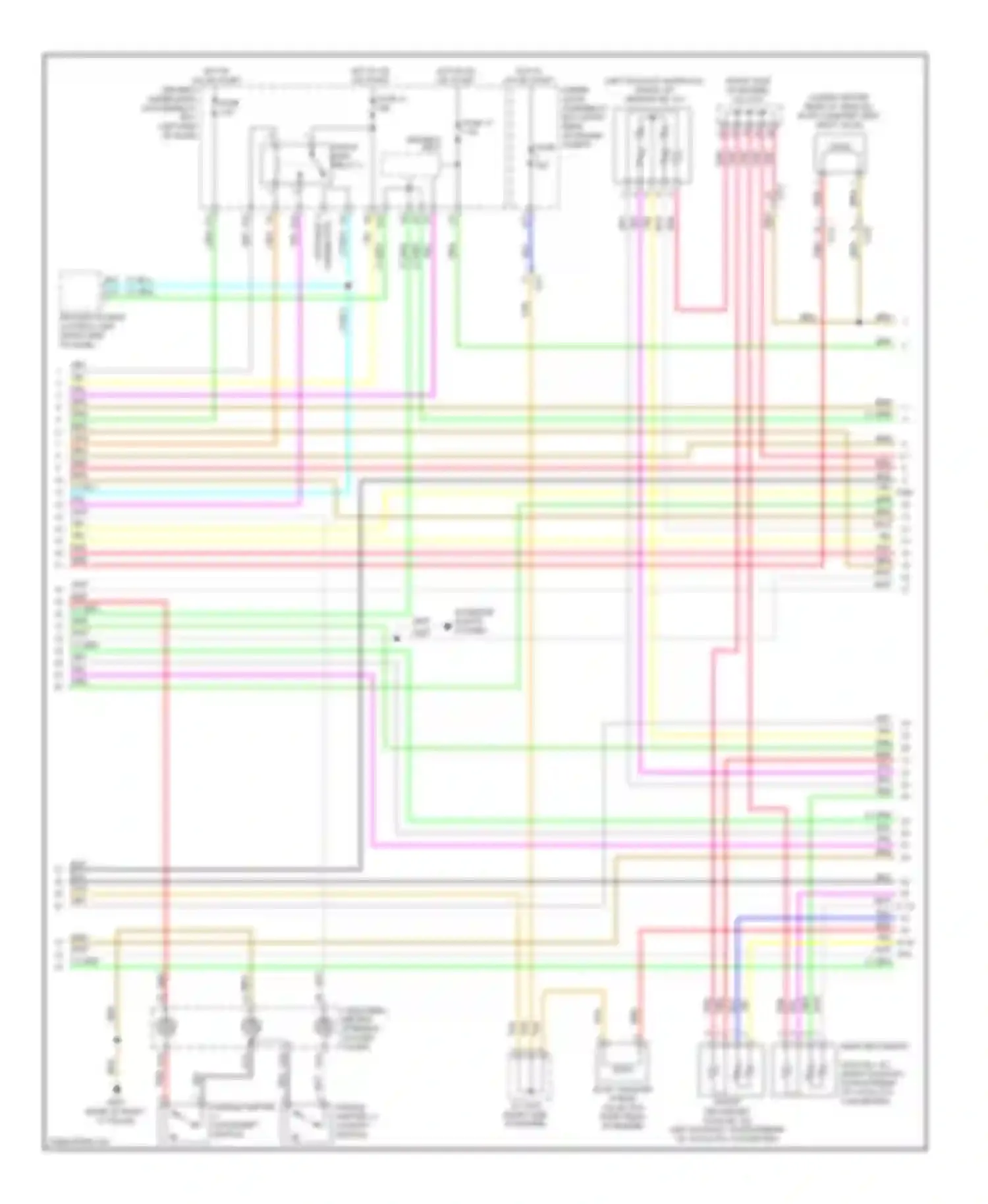 MDX Acura III (2013-2015): Wiring diagram engine performance 3.7l (4 of 9)