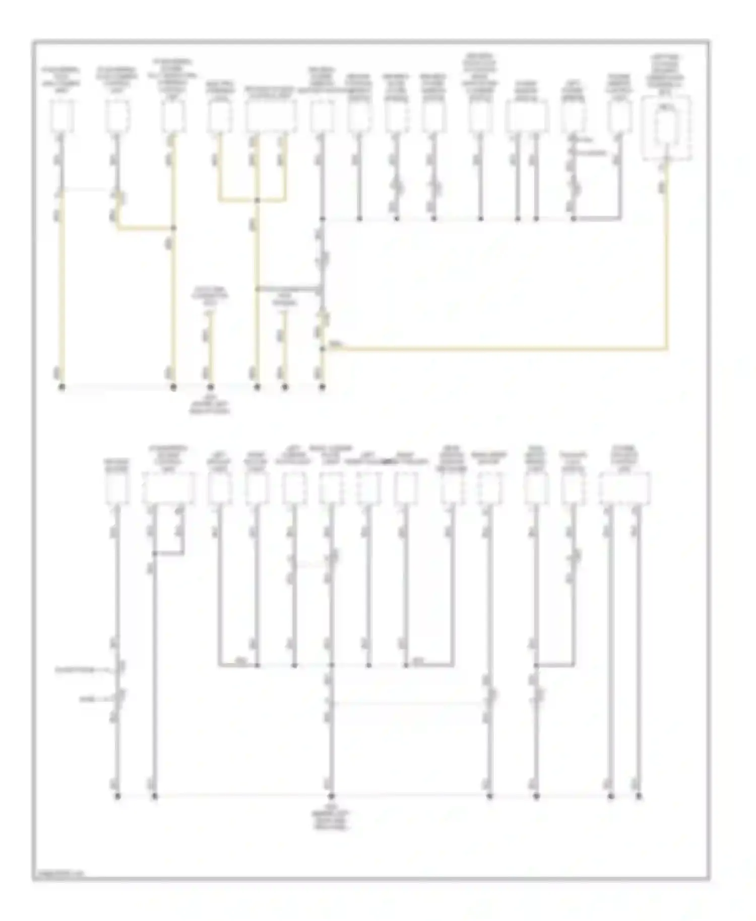 MDX Acura III (2013-2015): Ground distribution circuit (2 of 6)