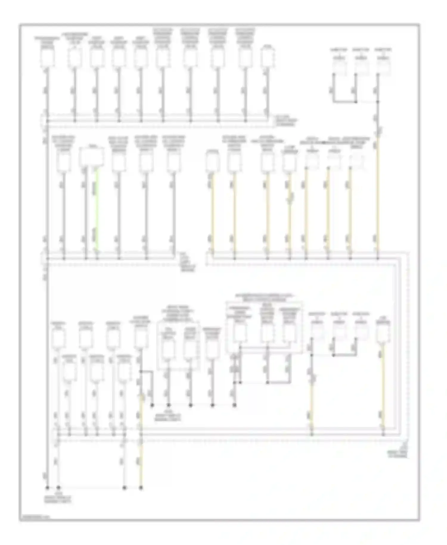 MDX Acura III (2013-2015): Ground distribution circuit (3 of 6)