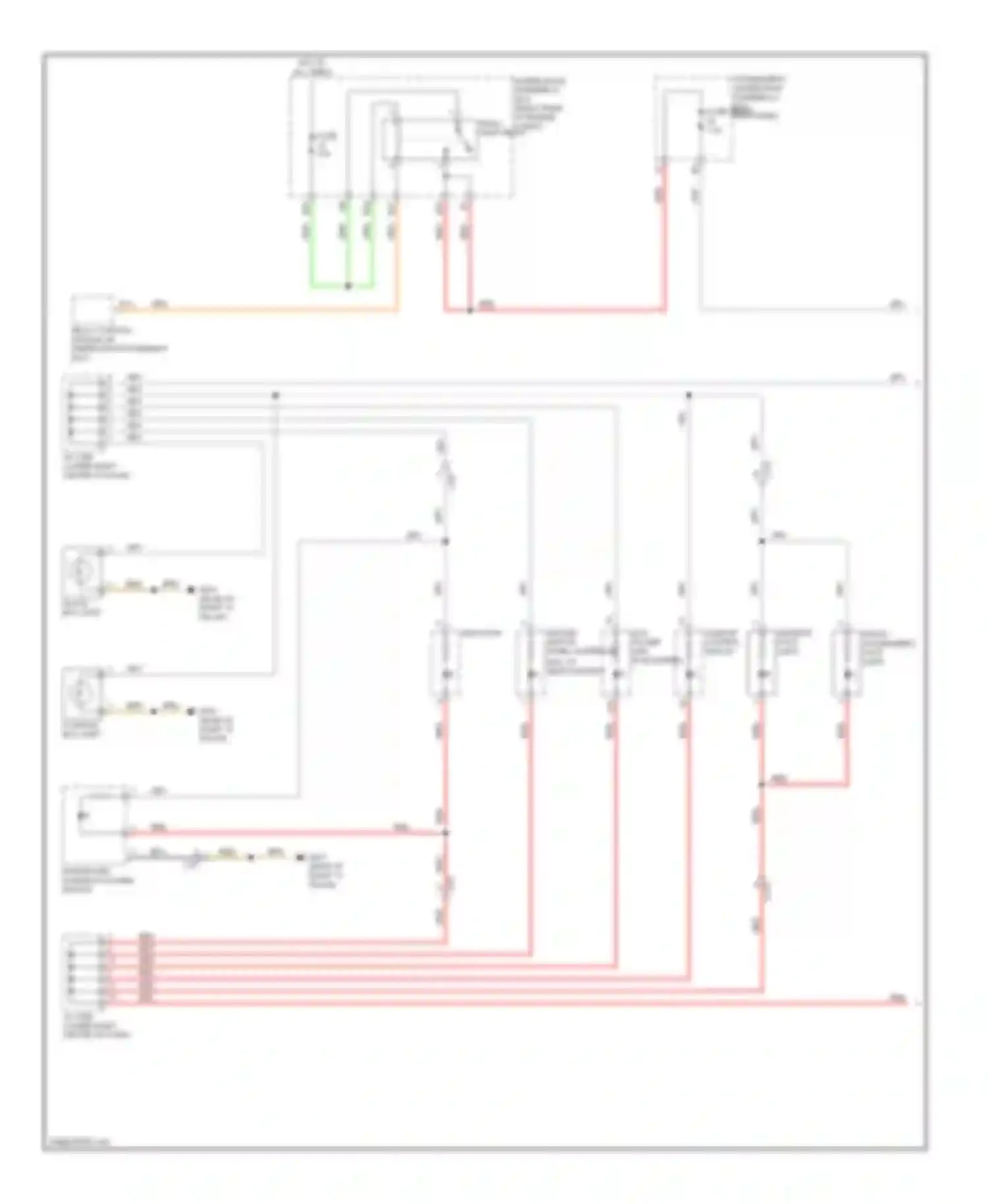 MDX Acura III (2013-2015): Instrument illumination circuit (1 of 4)