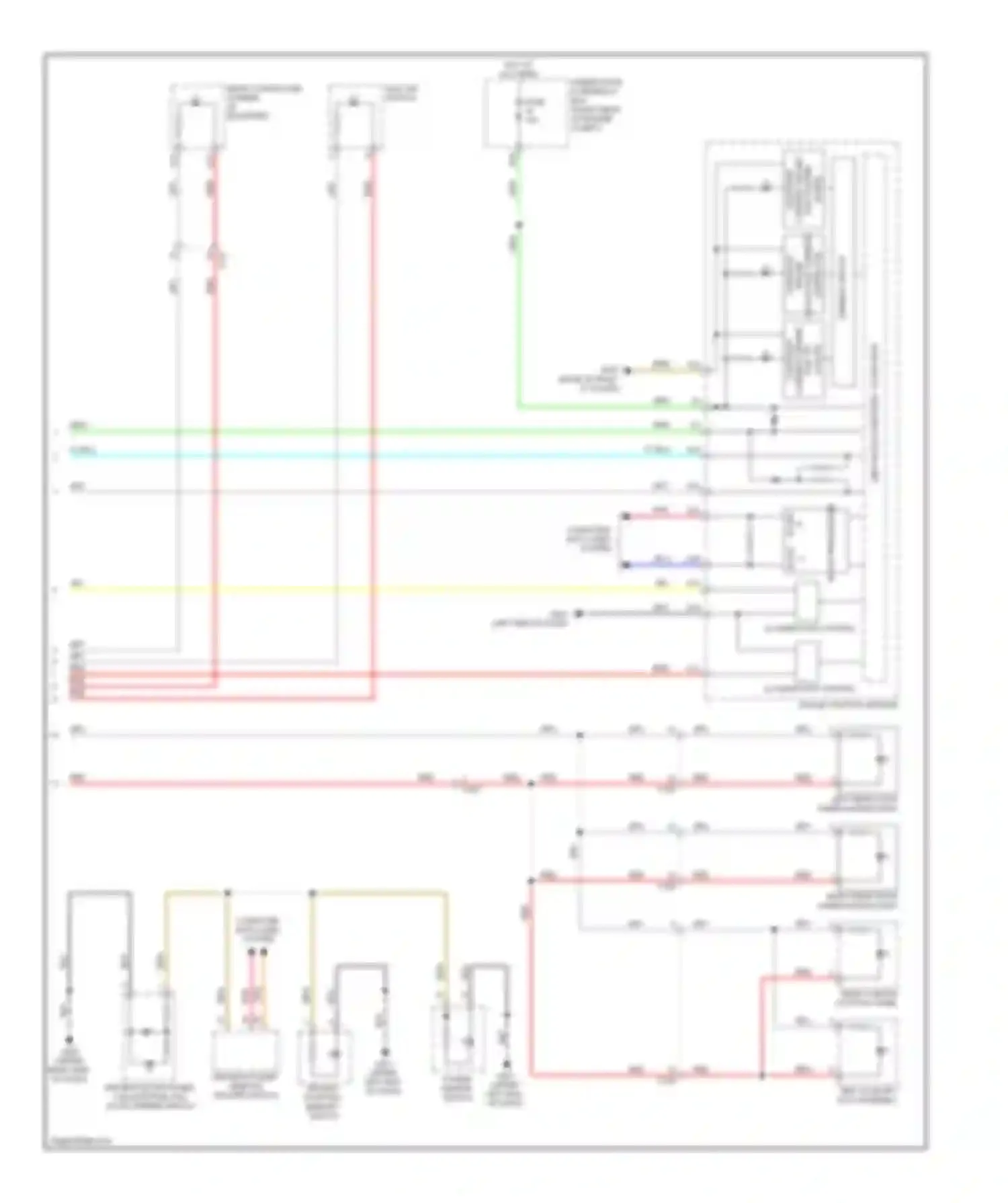 MDX Acura III (2013-2015): Instrument illumination circuit (4 of 4)
