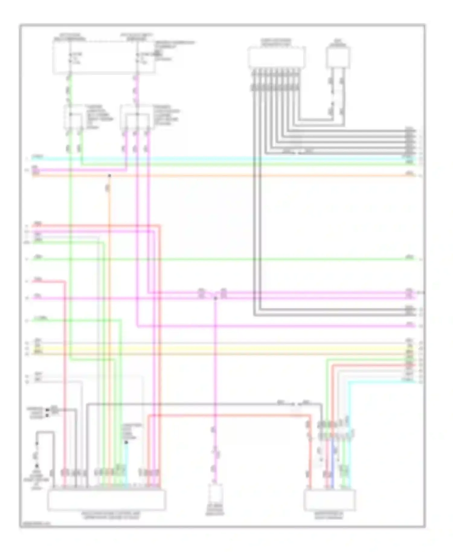 MDX Acura III (2013-2015): Navigation circuit (2 of 8)