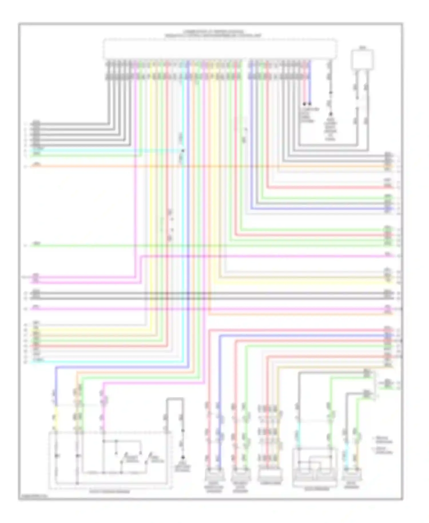 MDX Acura III (2013-2015): Navigation circuit (3 of 8)