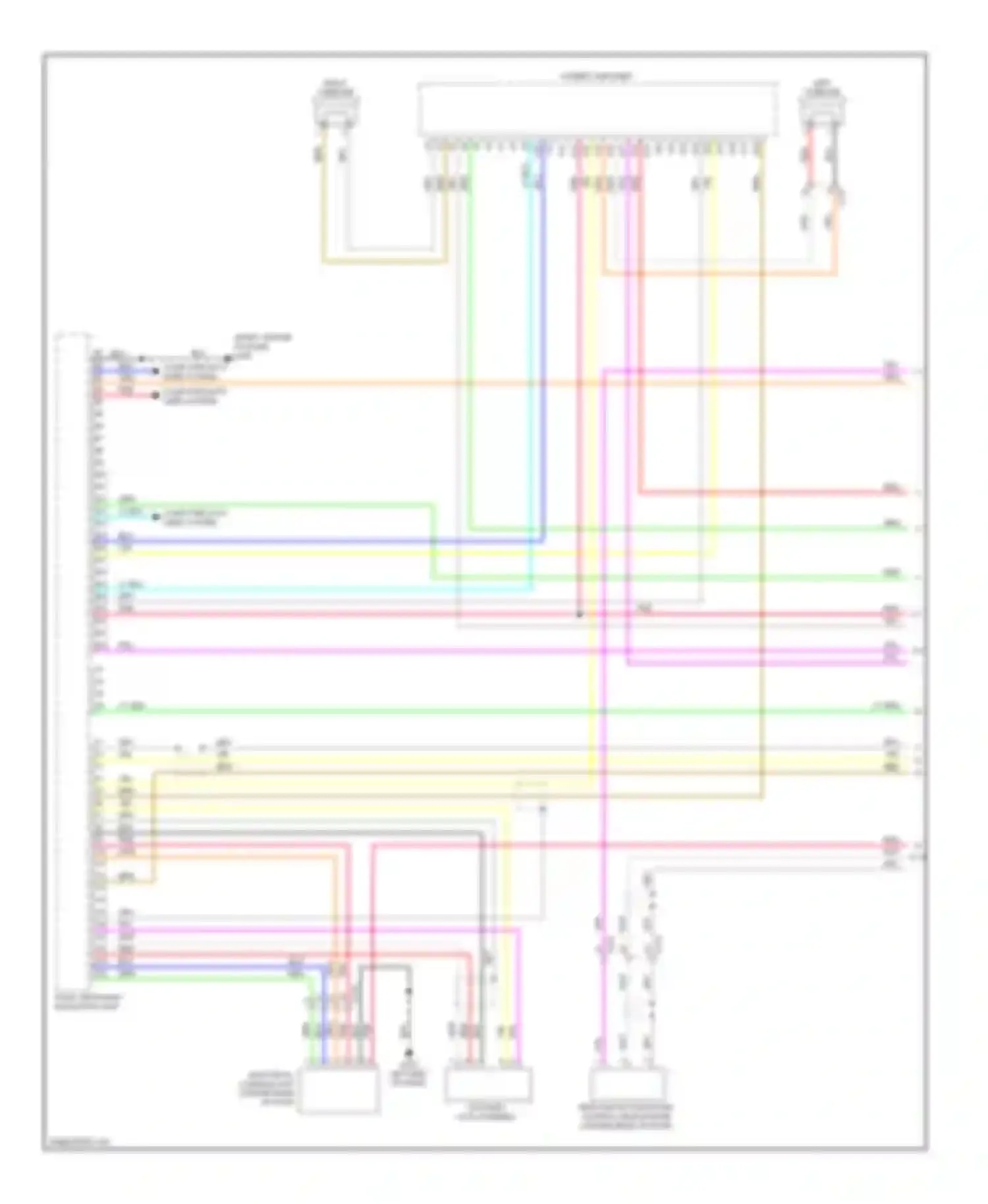 MDX Acura III (2013-2015): Radio circuit, without navigation (1 of 6)