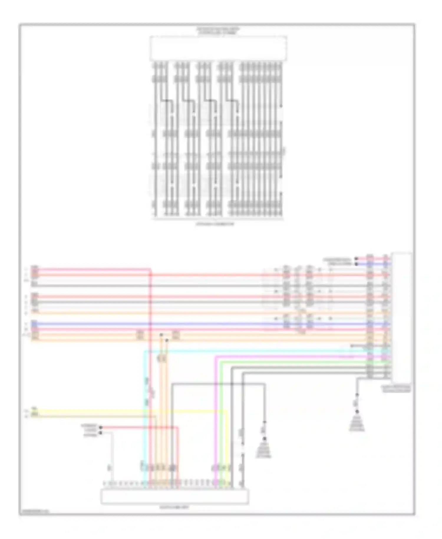MDX Acura III (2013-2015): Rear seat entertainment circuit (3 of 3)