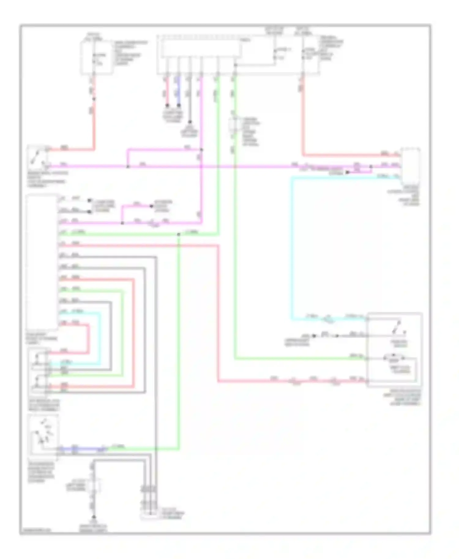 MDX Acura III (2013-2015): Shift interlock circuit
