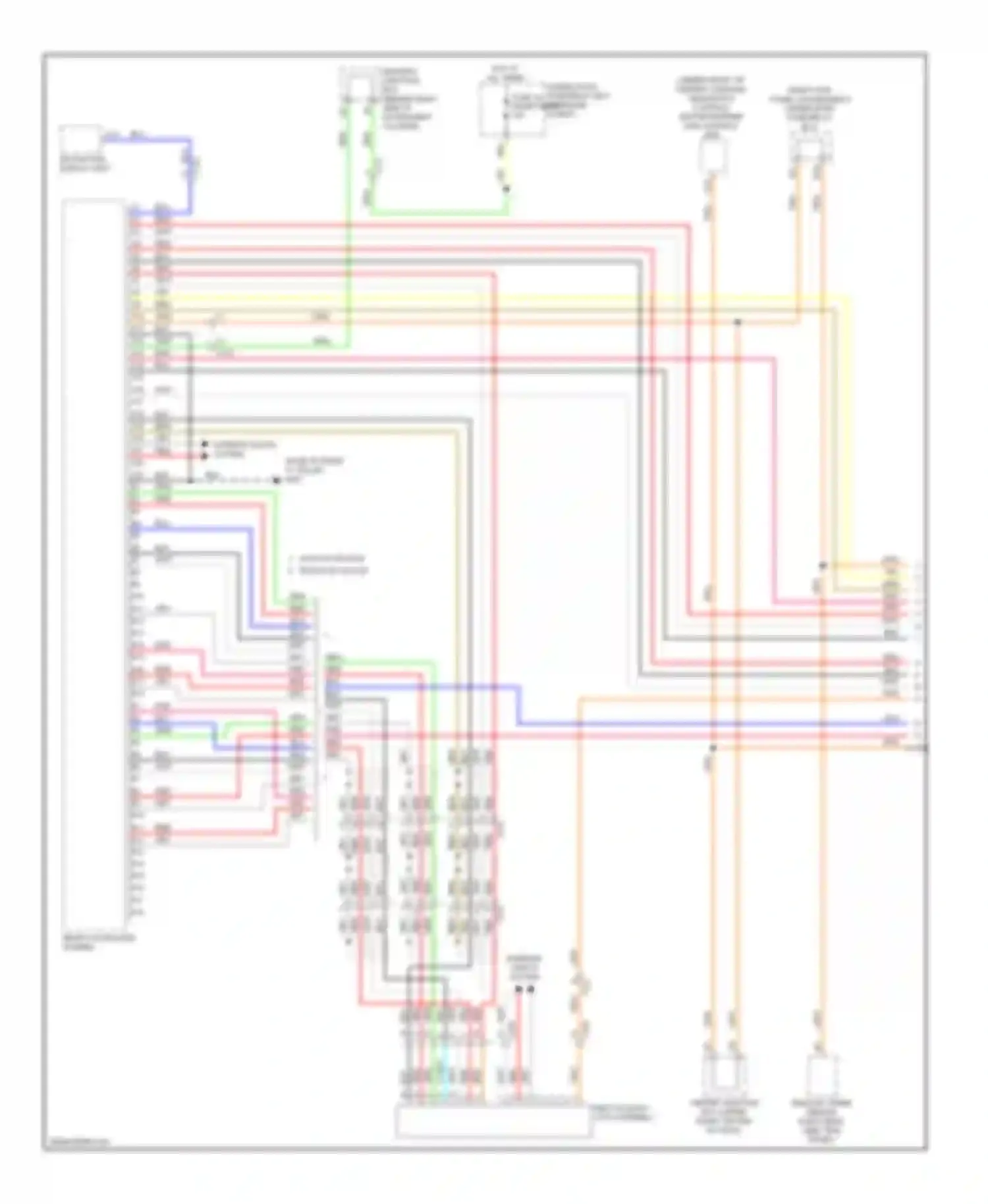 Wiring diagram adv-e w/ sh-awd tech-e w/ sh-awd for Acura MDX III (2013-2015) (2 of 2)