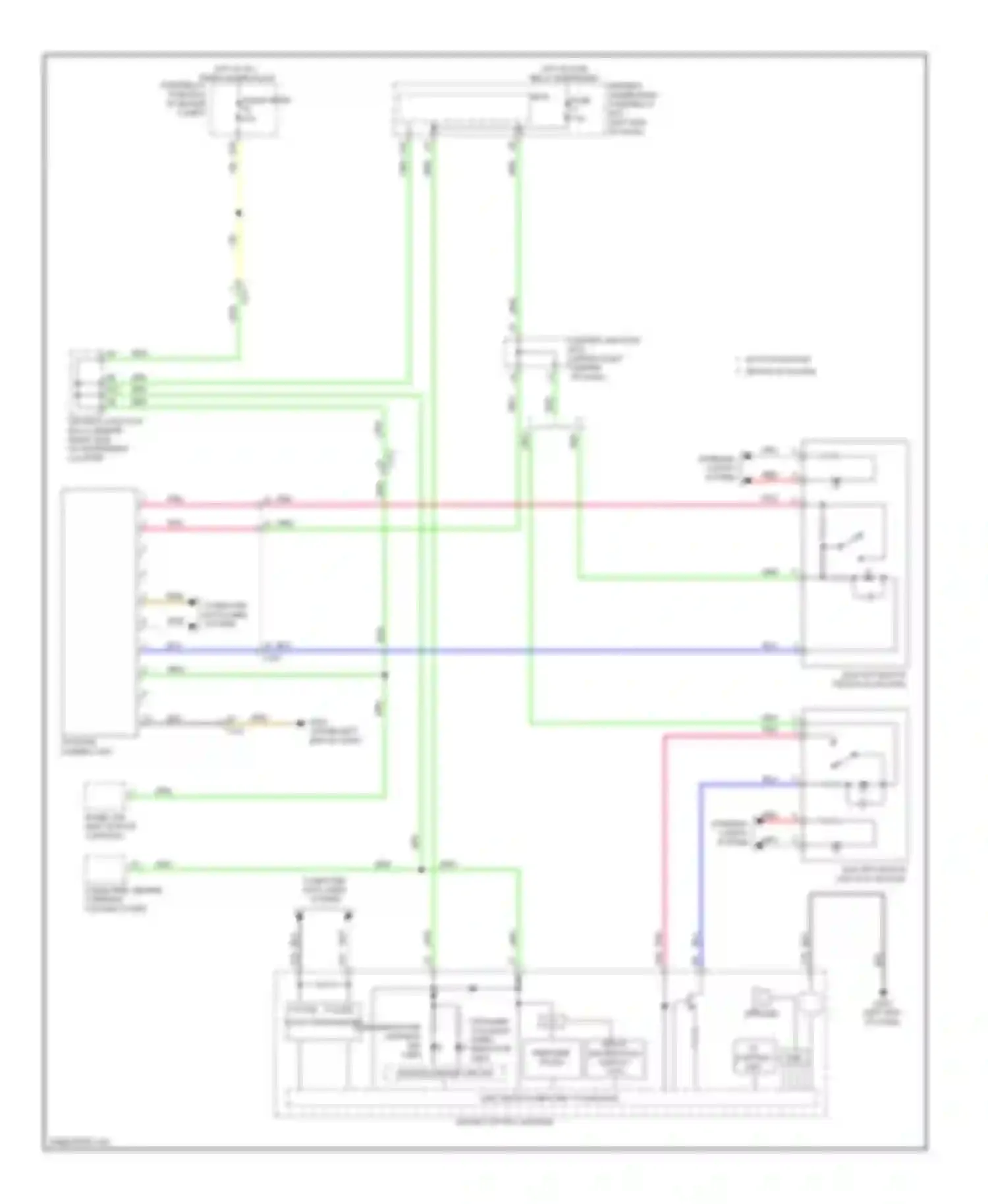 Wiring diagram adv-e w/ sh-awd tech-e w/ sh-awd for Acura MDX III (2013-2015) (1 of 2)