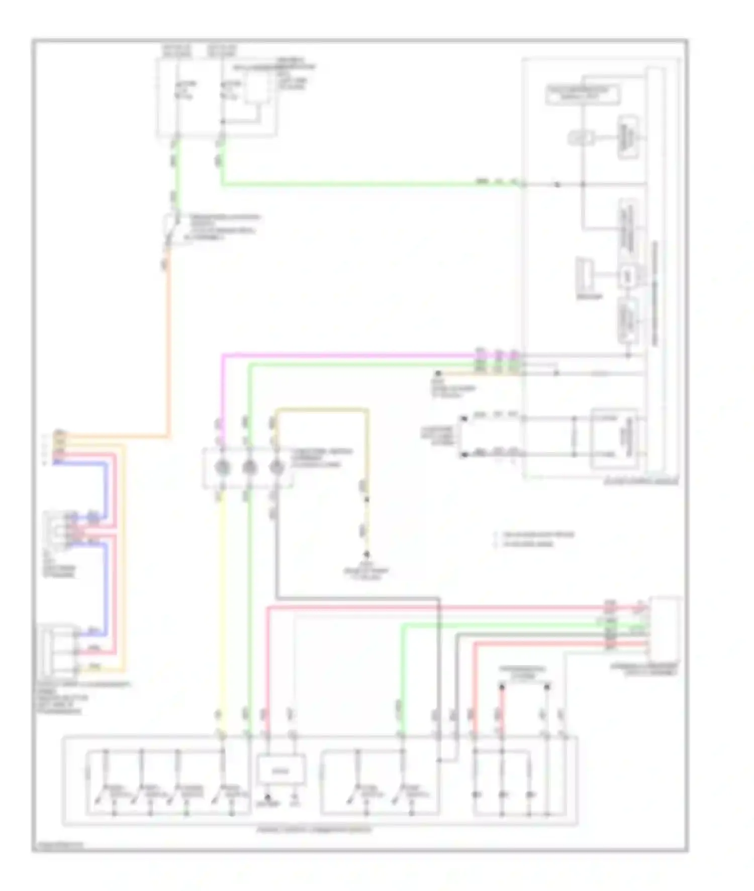 Wiring diagram adv-e w/sh-awd tech-e w/ sh-awd, base for Acura MDX III (2013-2015) (1 of 2)