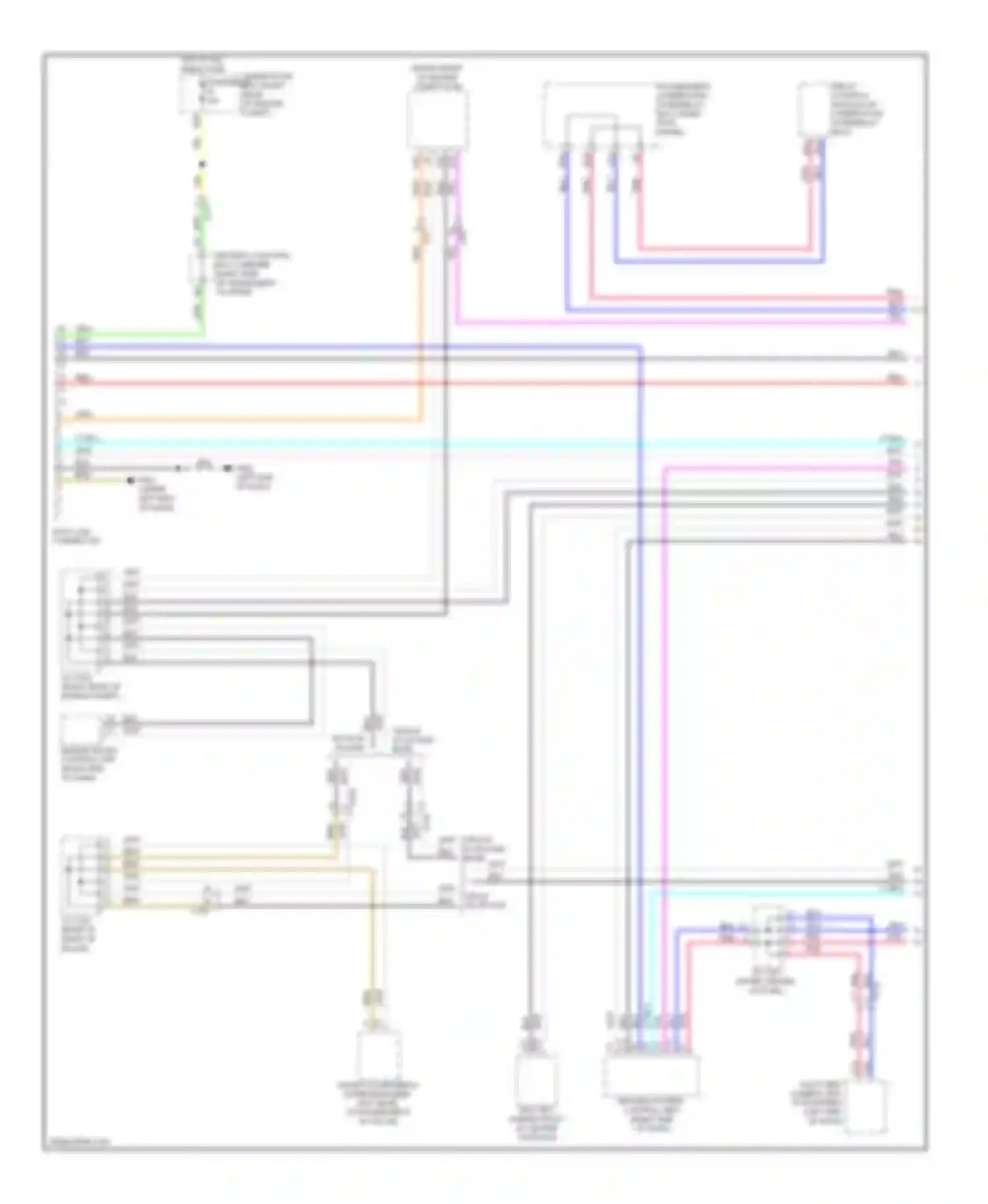 Wiring diagram data link connector for Acura MDX III (2013-2015) (1 of 2)