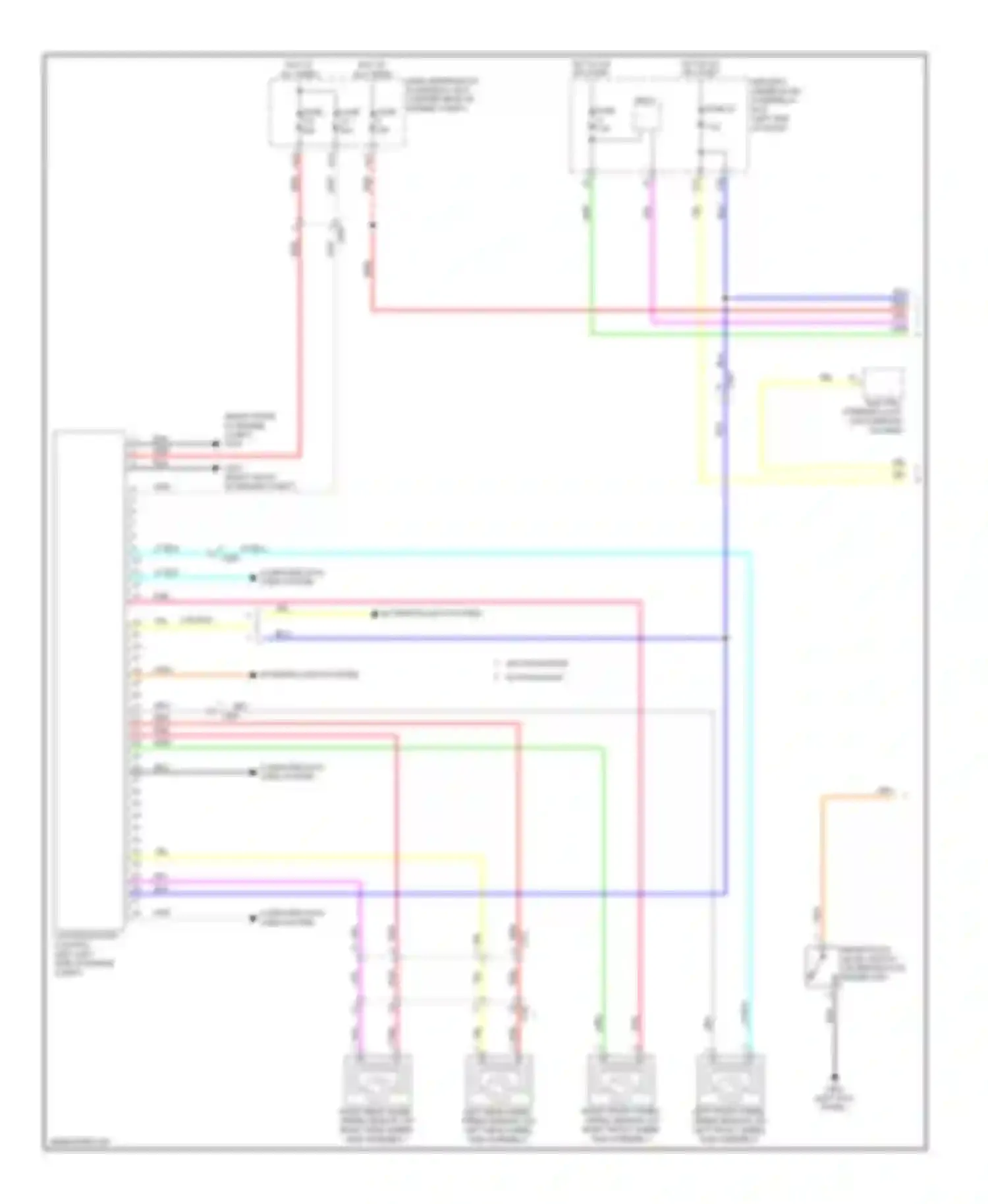 Wiring diagram fuse 2-8 for Acura MDX III (2013-2015) (1 of 1)