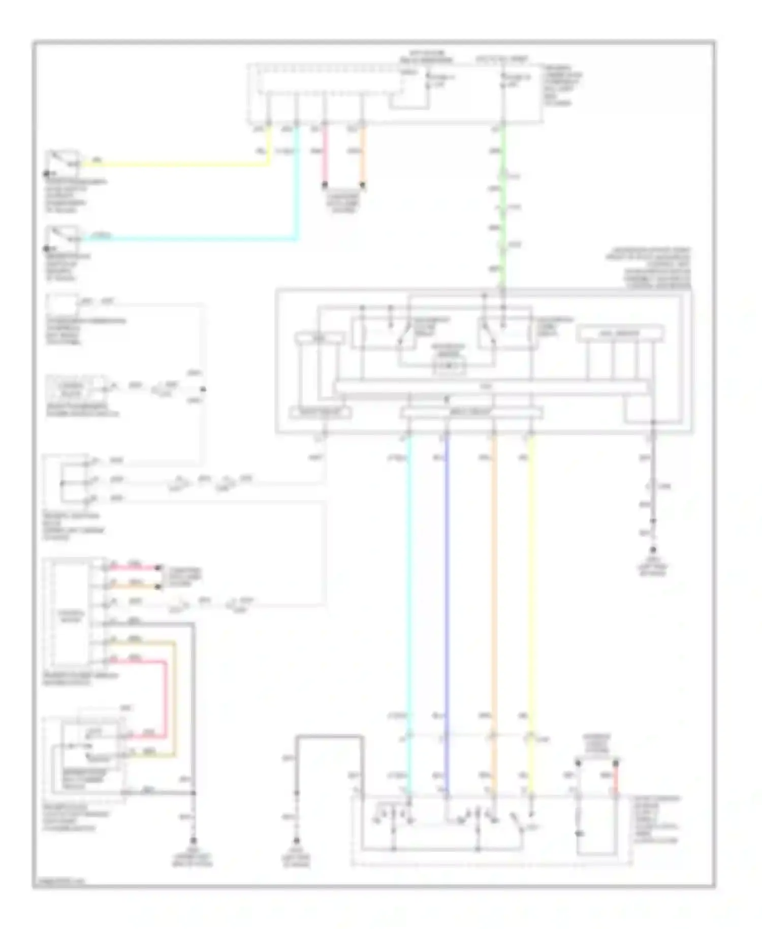 Wiring diagram micu fuse 11 for Acura MDX III (2013-2015) (1 of 1)