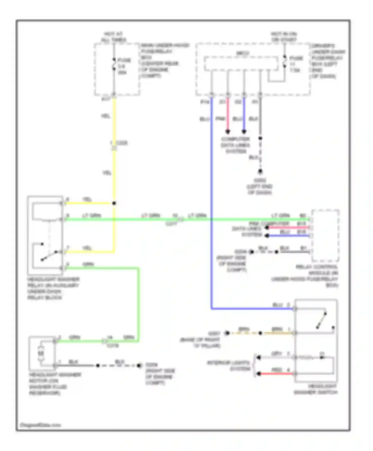 Wiring diagram pnk for Acura MDX III (2013-2015) (115 of 120)