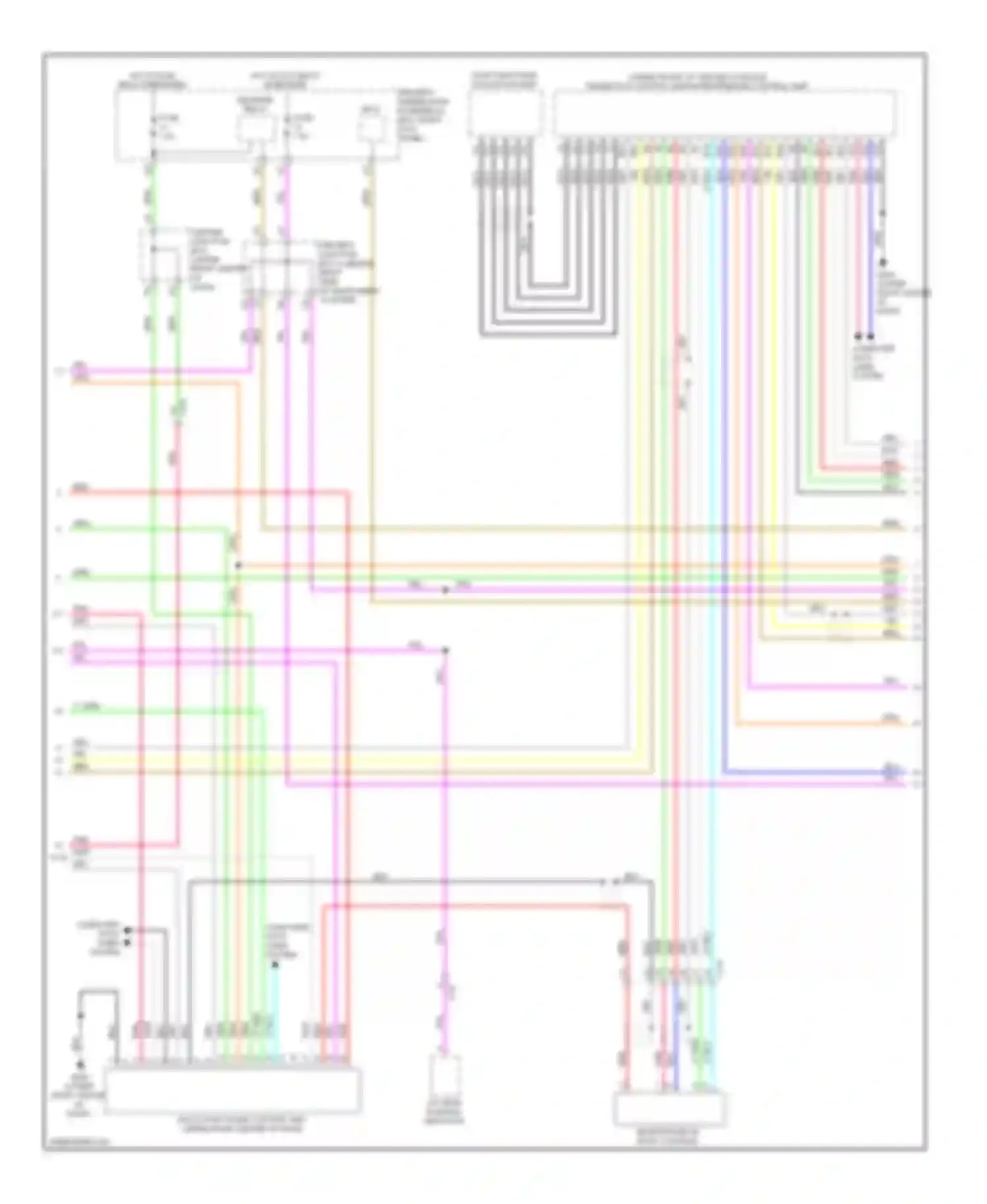 Wiring diagram reverse relay fuse for Acura MDX III (2013-2015) (1 of 1)