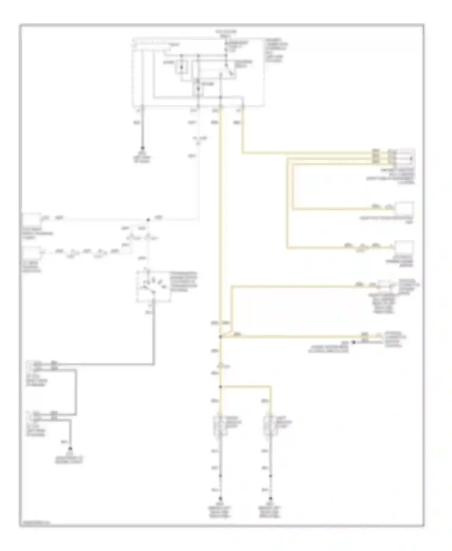 Wiring diagram right backup light for Acura MDX III (2013-2015) (1 of 2)