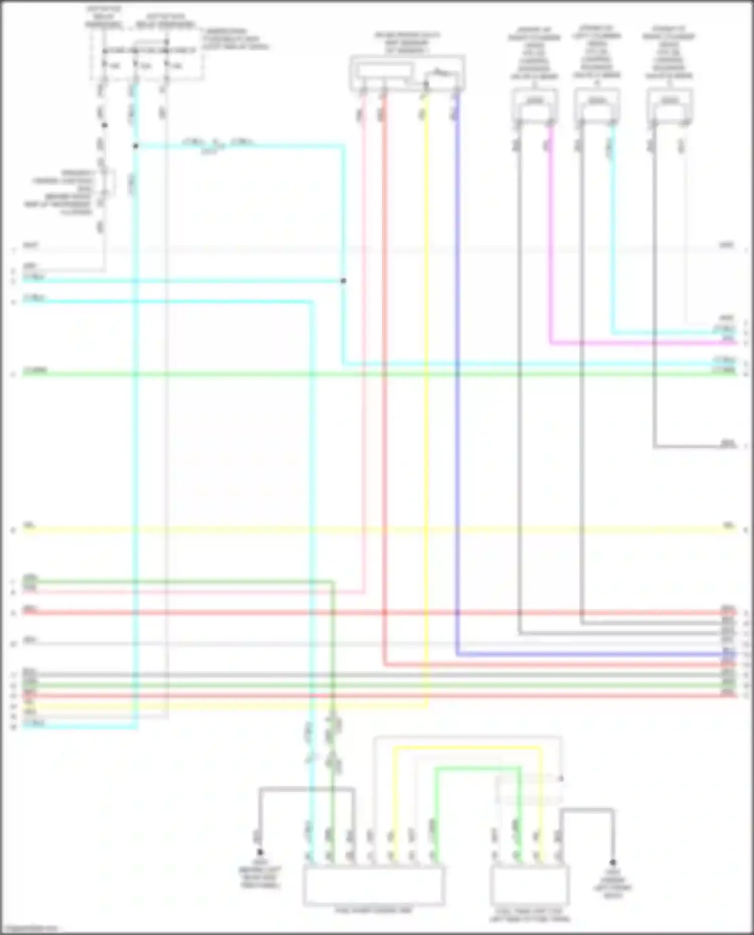 MDX Acura IV (2021-2024): Wiring diagram engine performance 3.0l turbo (3 of 9)