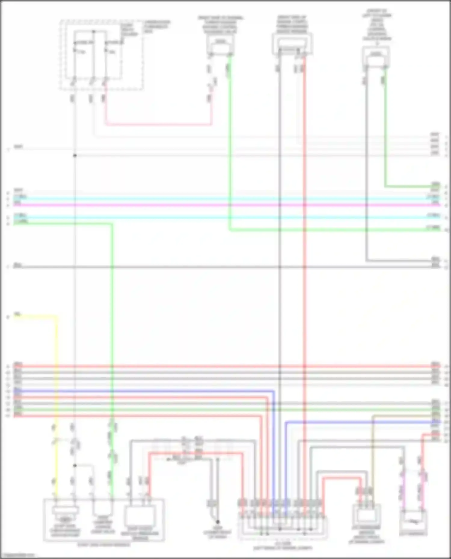 MDX Acura IV (2021-2024): Wiring diagram engine performance 3.0l turbo (4 of 9)