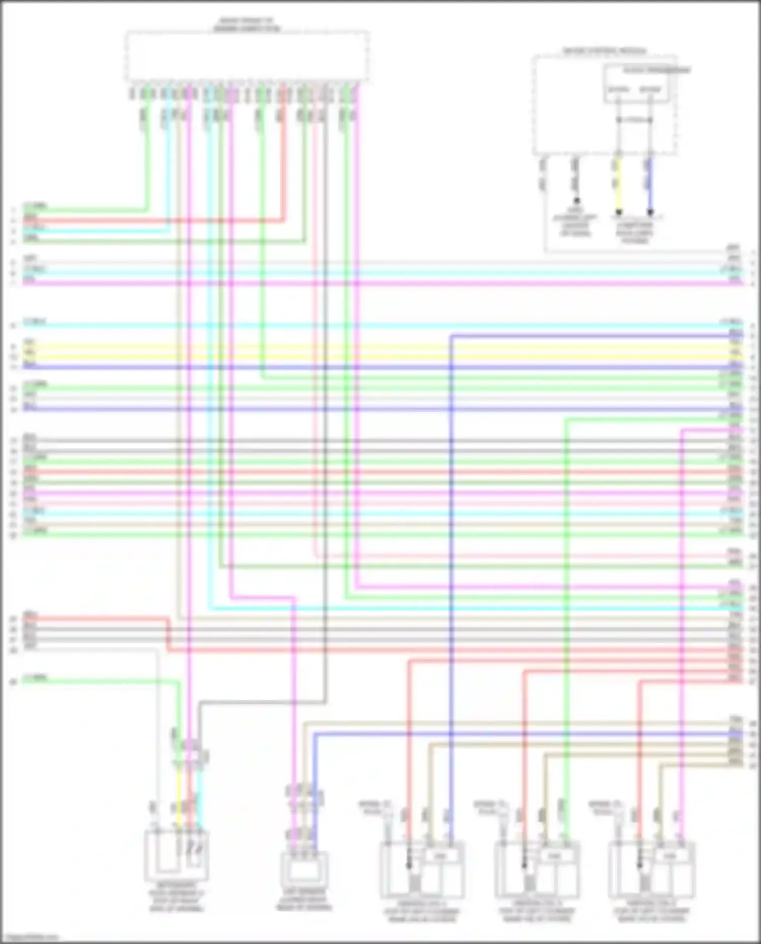 MDX Acura IV (2021-2024): Wiring diagram engine performance 3.0l turbo (6 of 9)