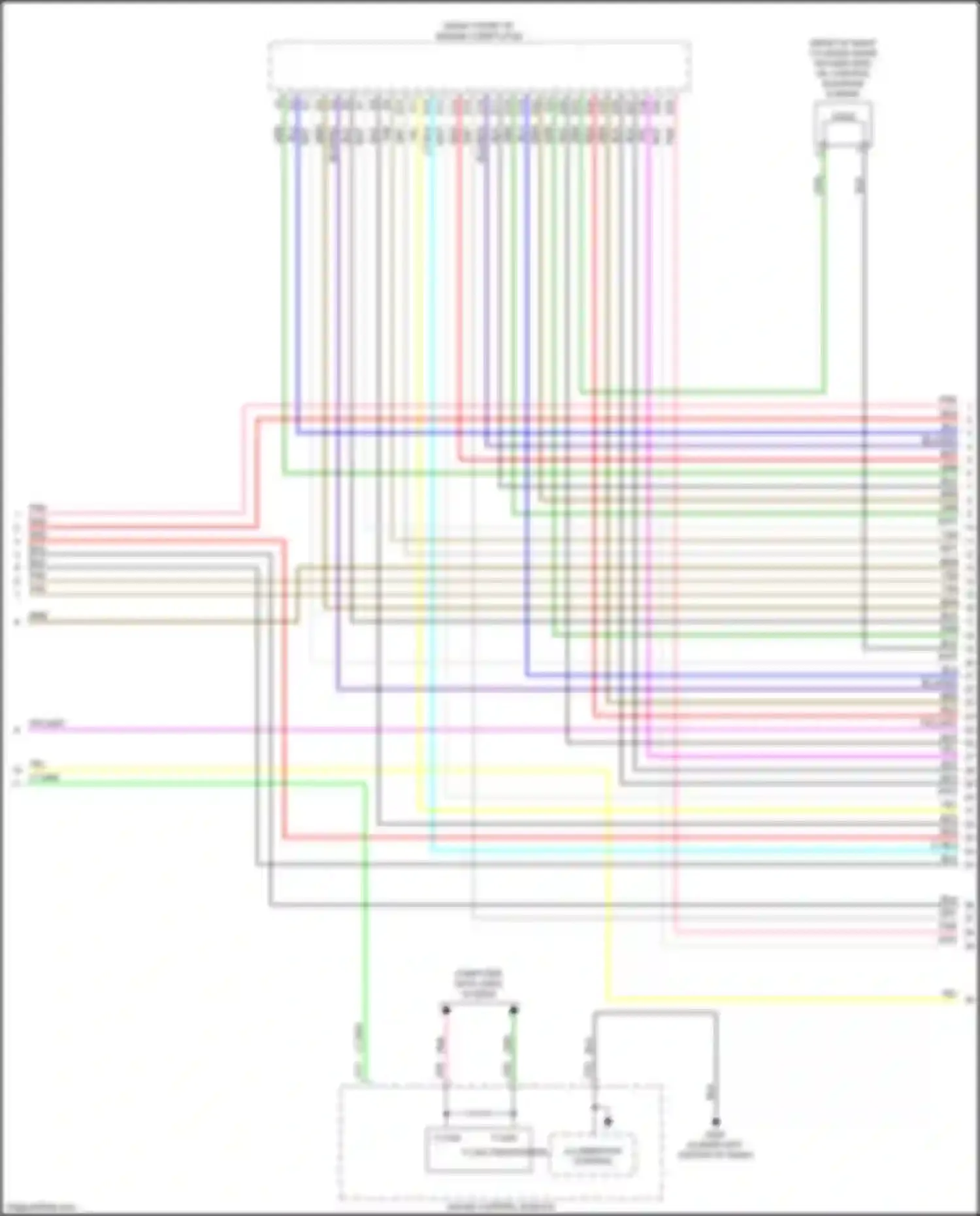 MDX Acura IV (2021-2024): Wiring diagram engine performance 3.5l (5 of 10)