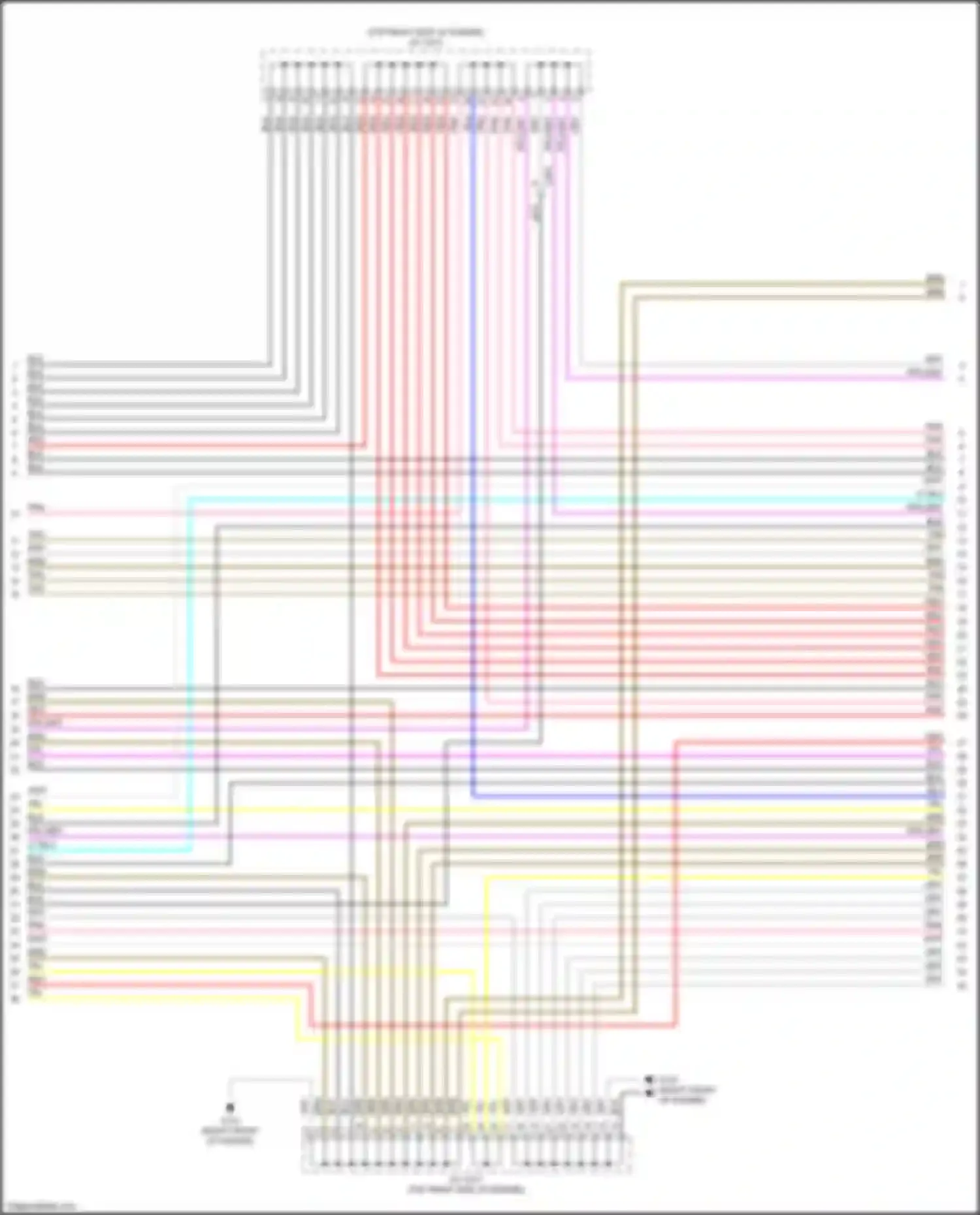 MDX Acura IV (2021-2024): Wiring diagram engine performance 3.5l (7 of 10)